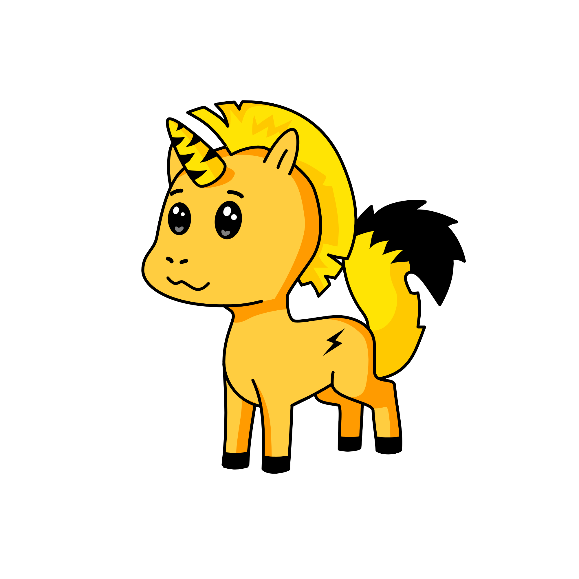 Denki Kaminari, the unicorn