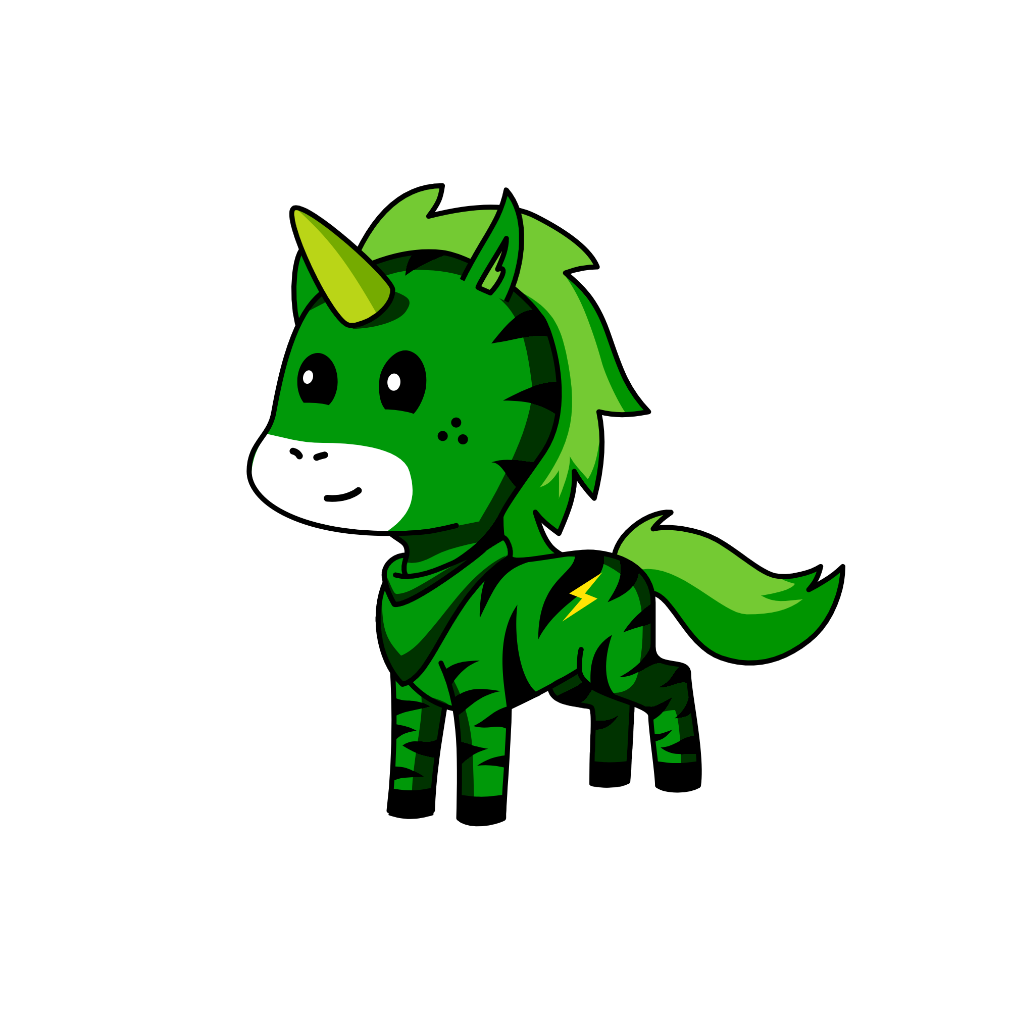 Deku, the unicorn