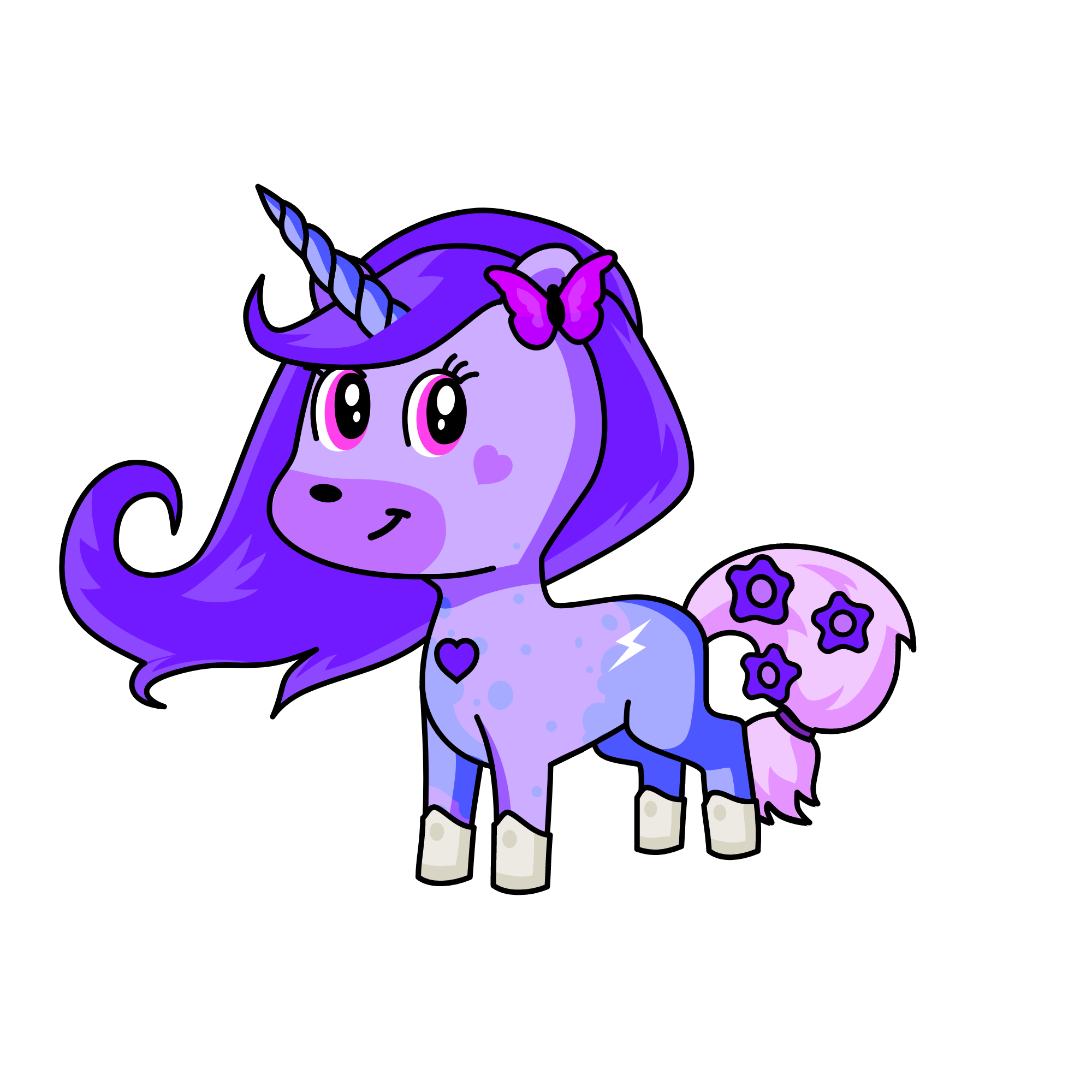 Galaxy, the unicorn