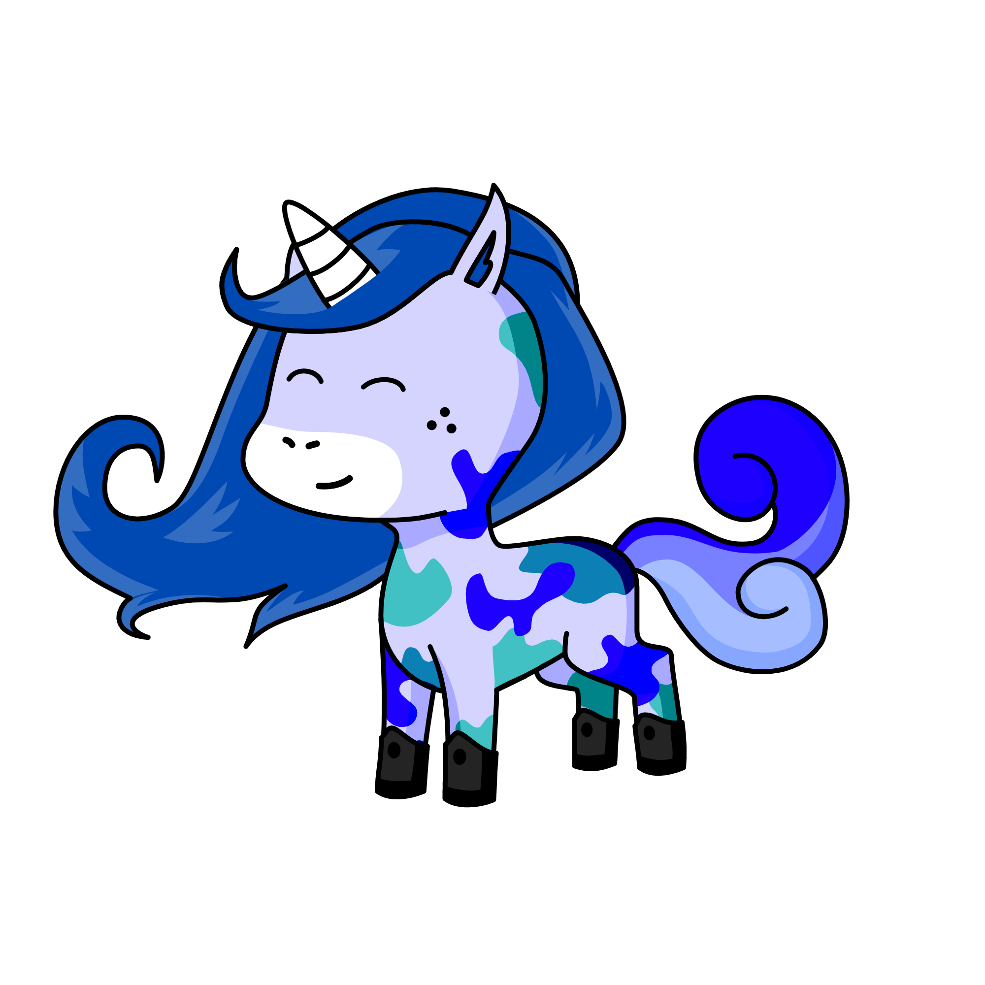 Ice Queen, the unicorn