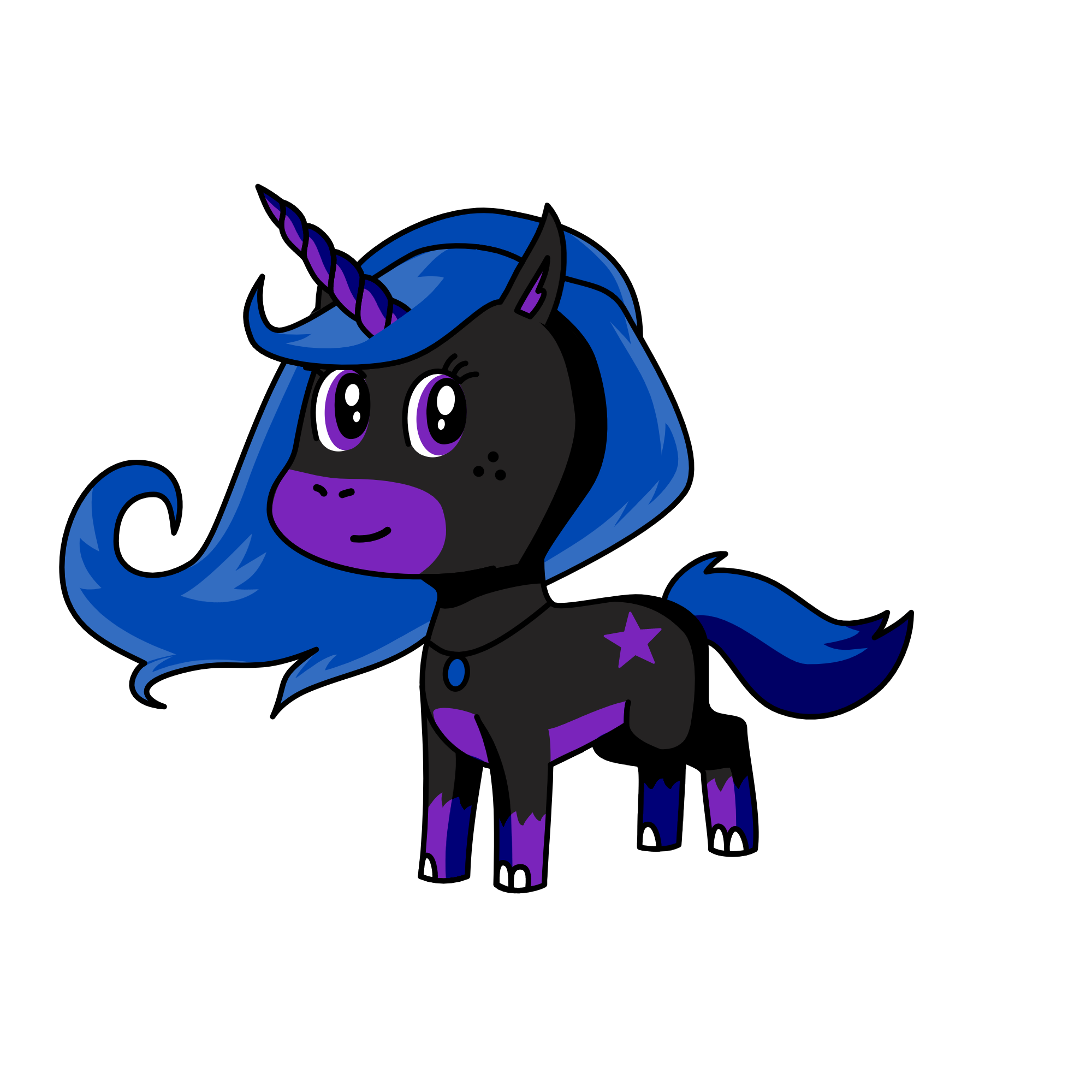 midnight, the unicorn