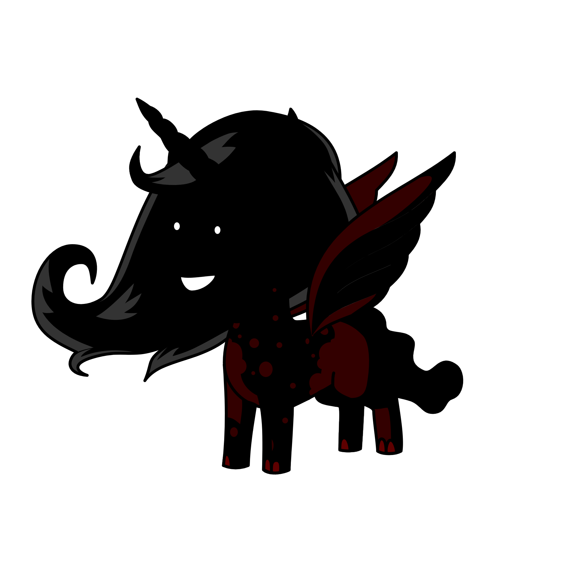 bloody moon, the unicorn