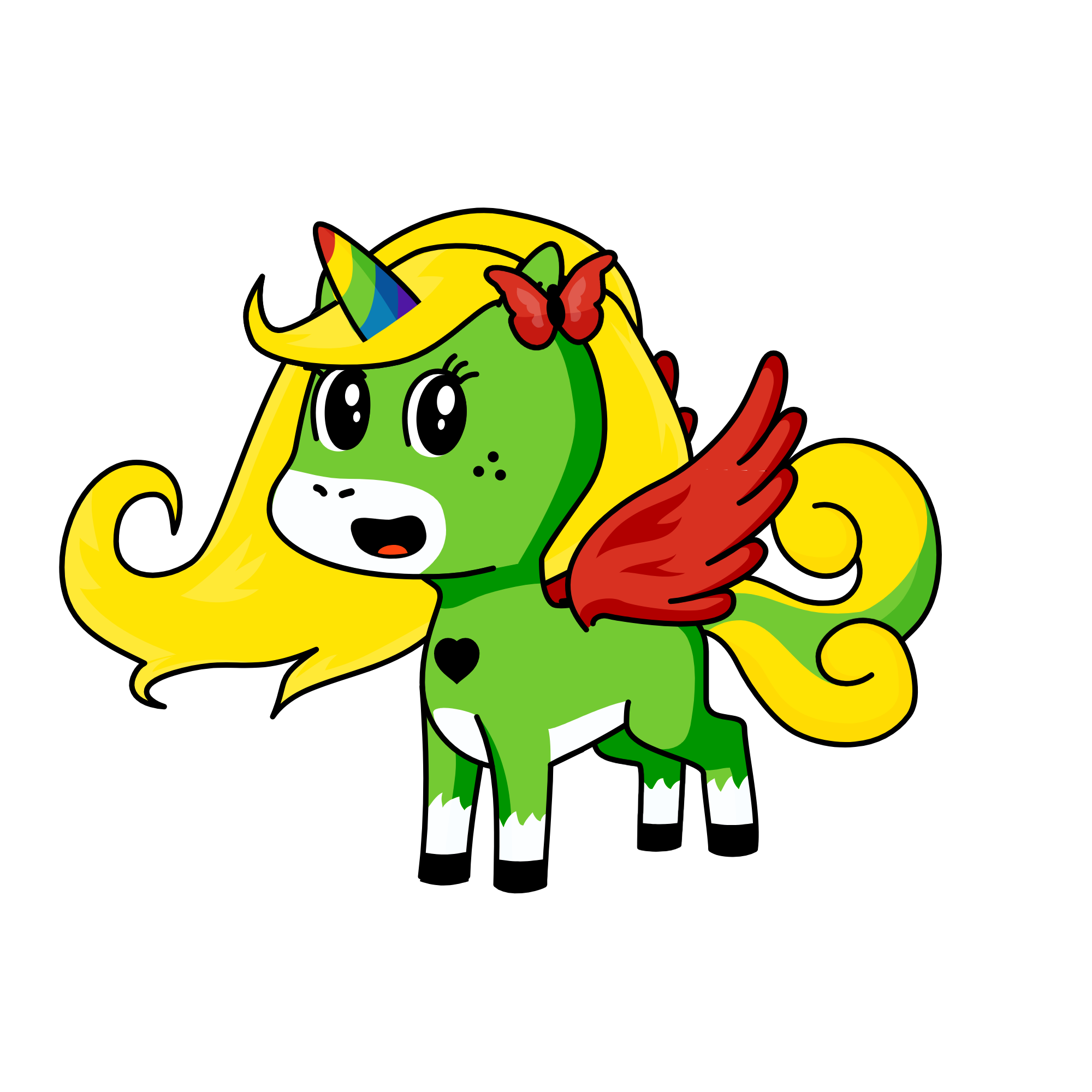 Perfetia, the unicorn
