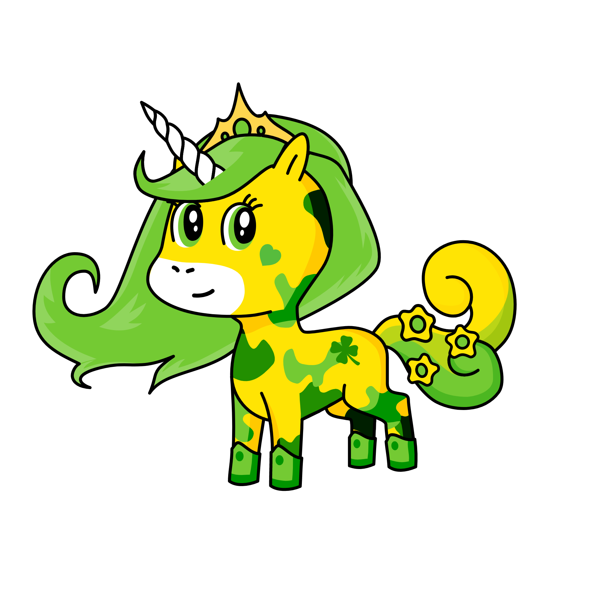 Queen Ivy, the unicorn