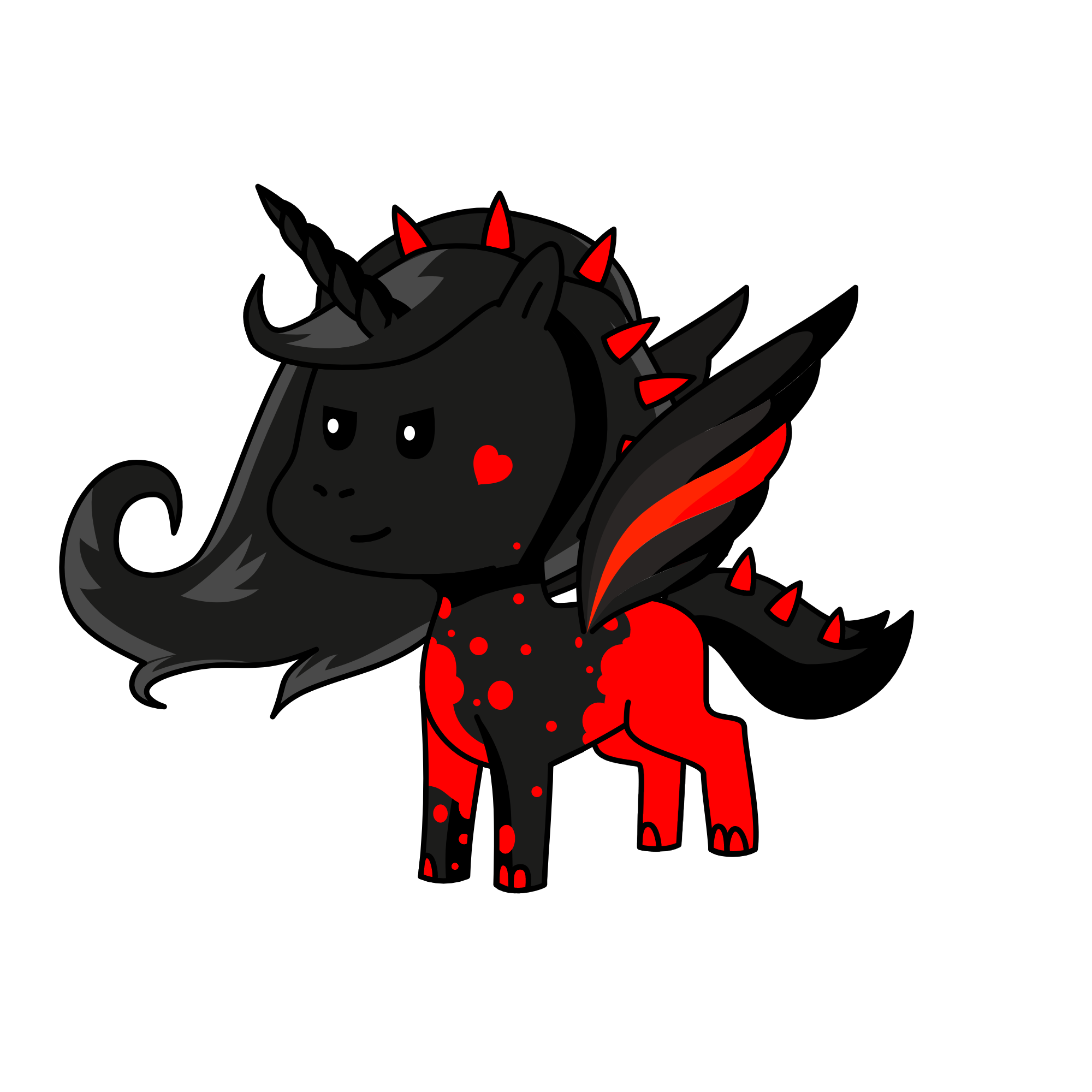 Nightmare, the unicorn
