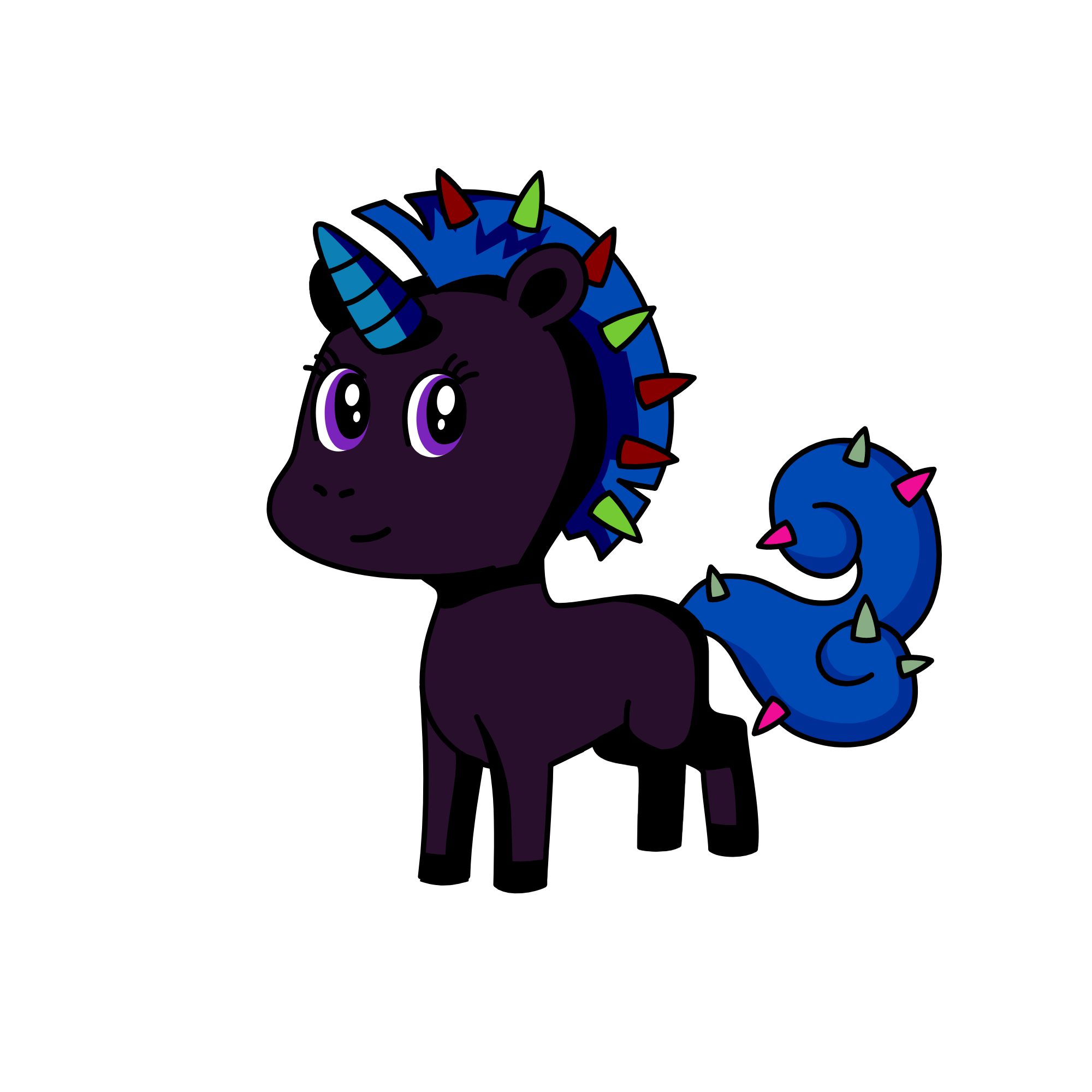punk , the unicorn