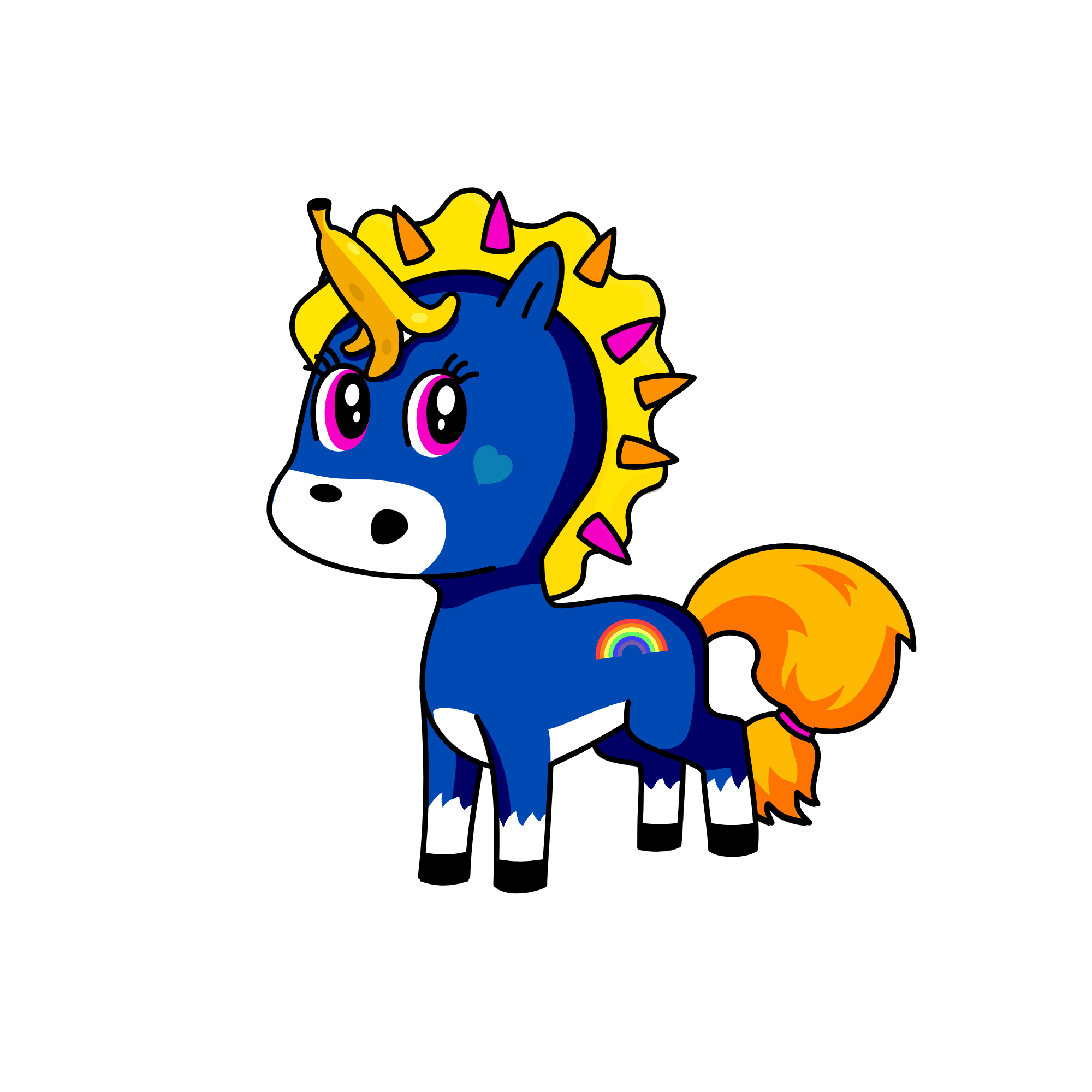 poohead, the unicorn