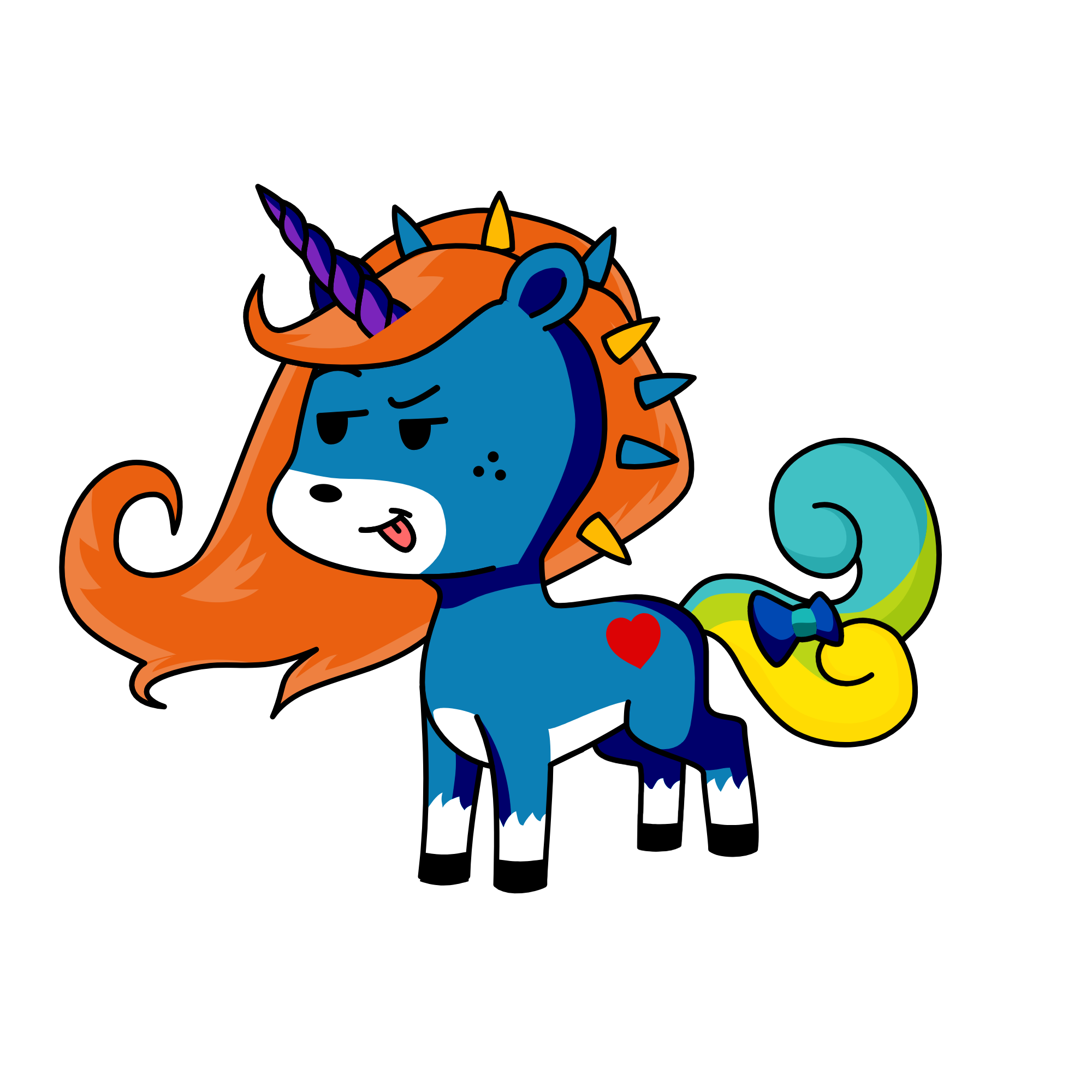 r, the unicorn