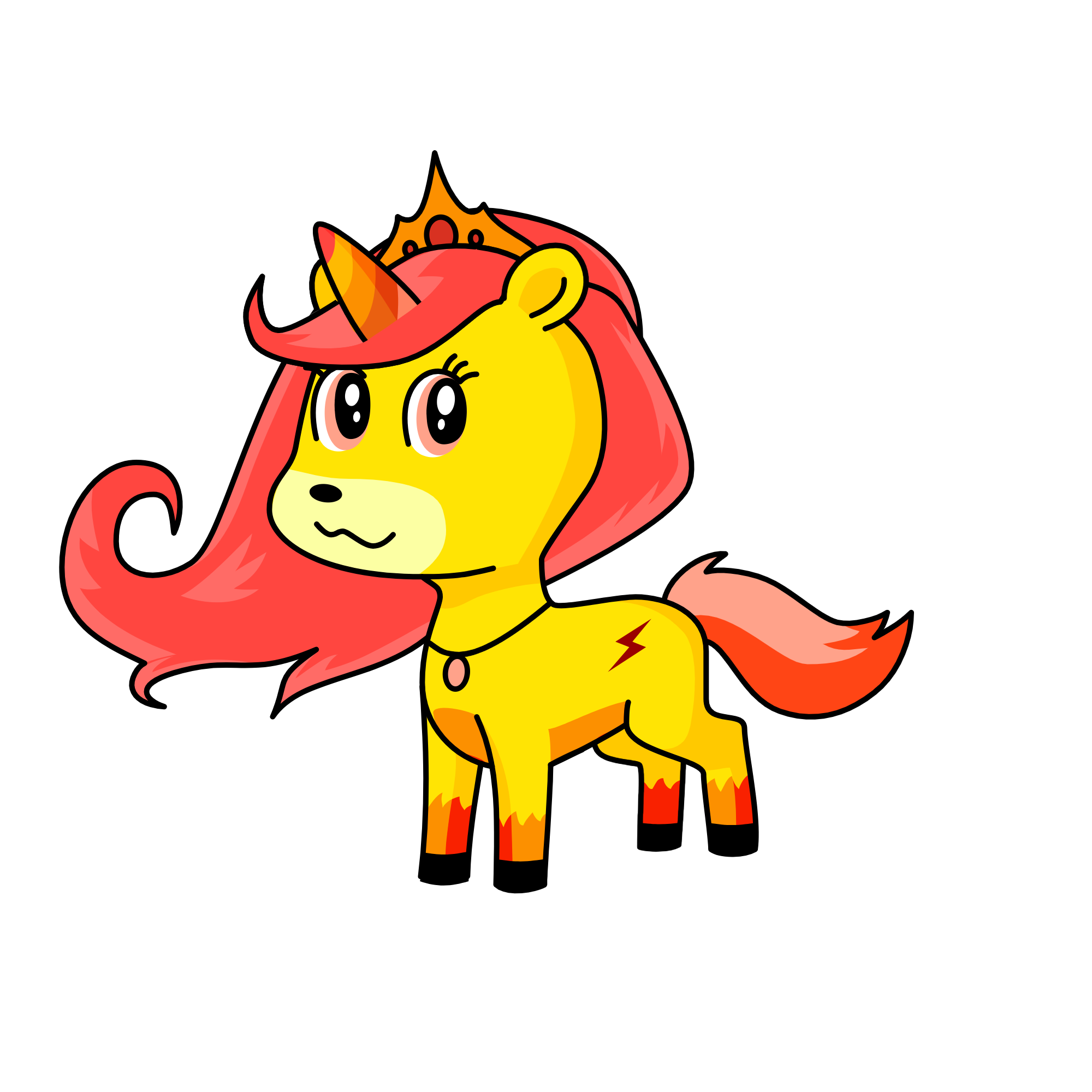 Sunny, the unicorn