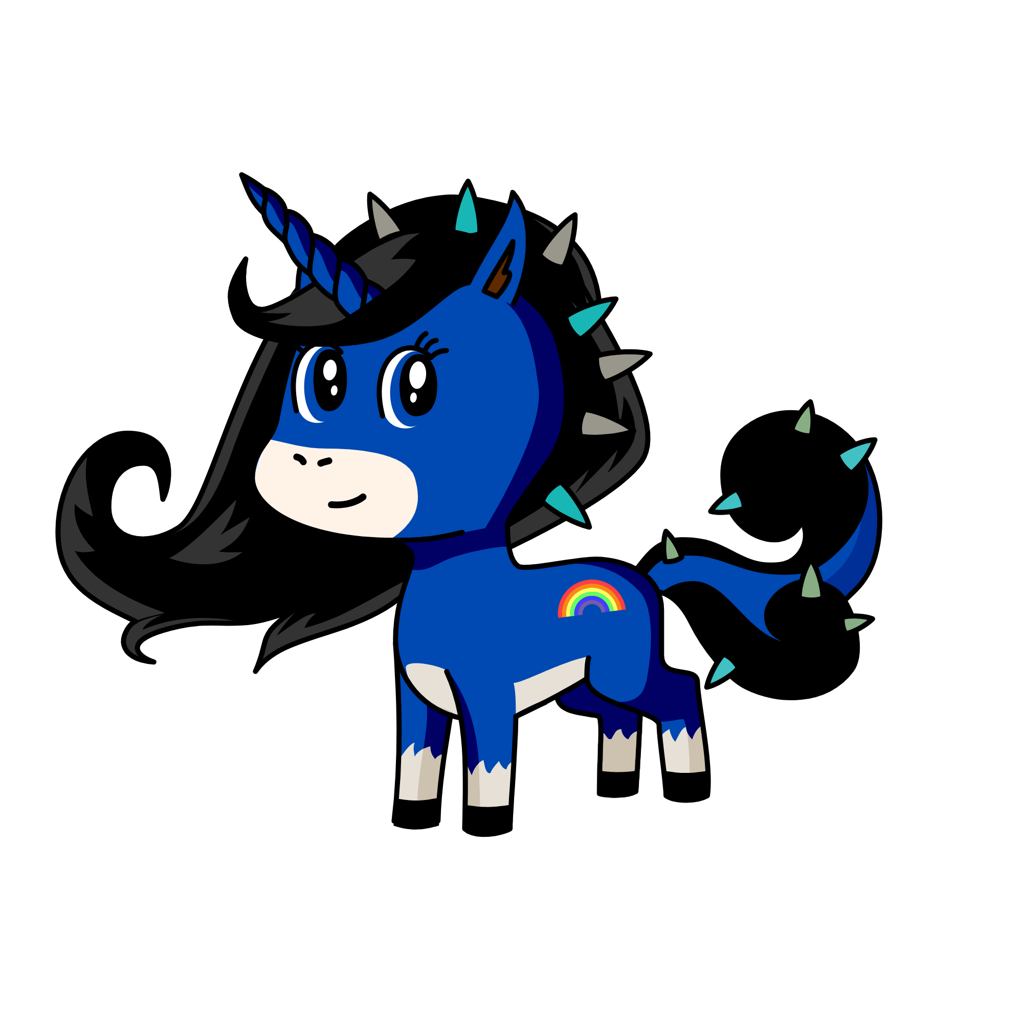 spike, the unicorn