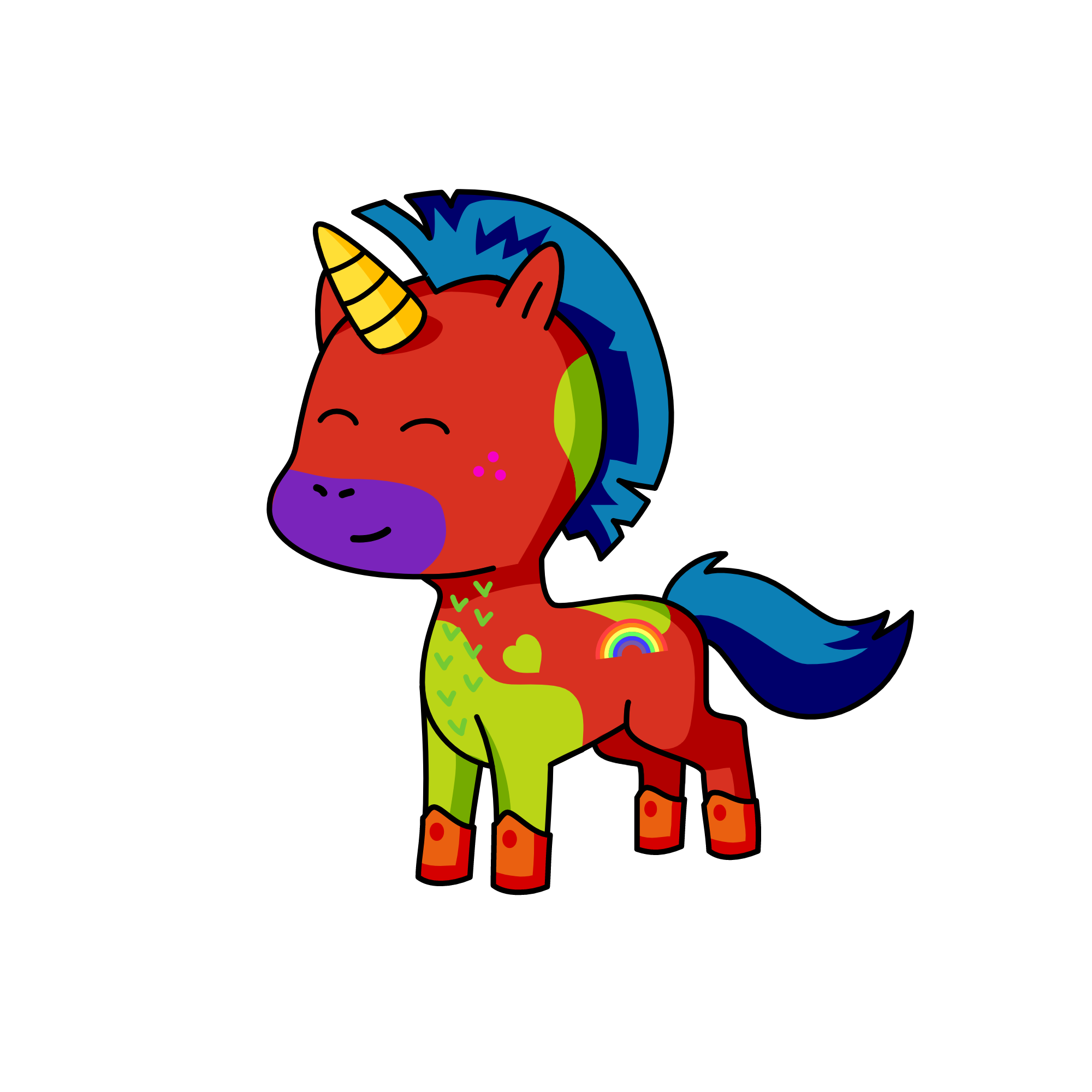k, the unicorn