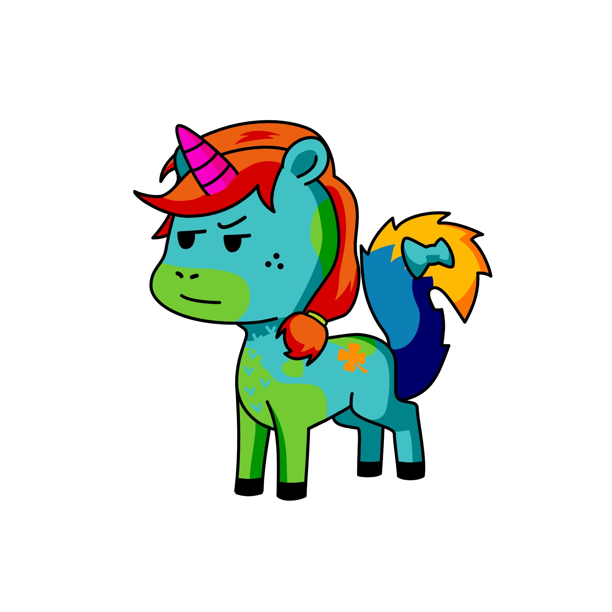 ;, the unicorn