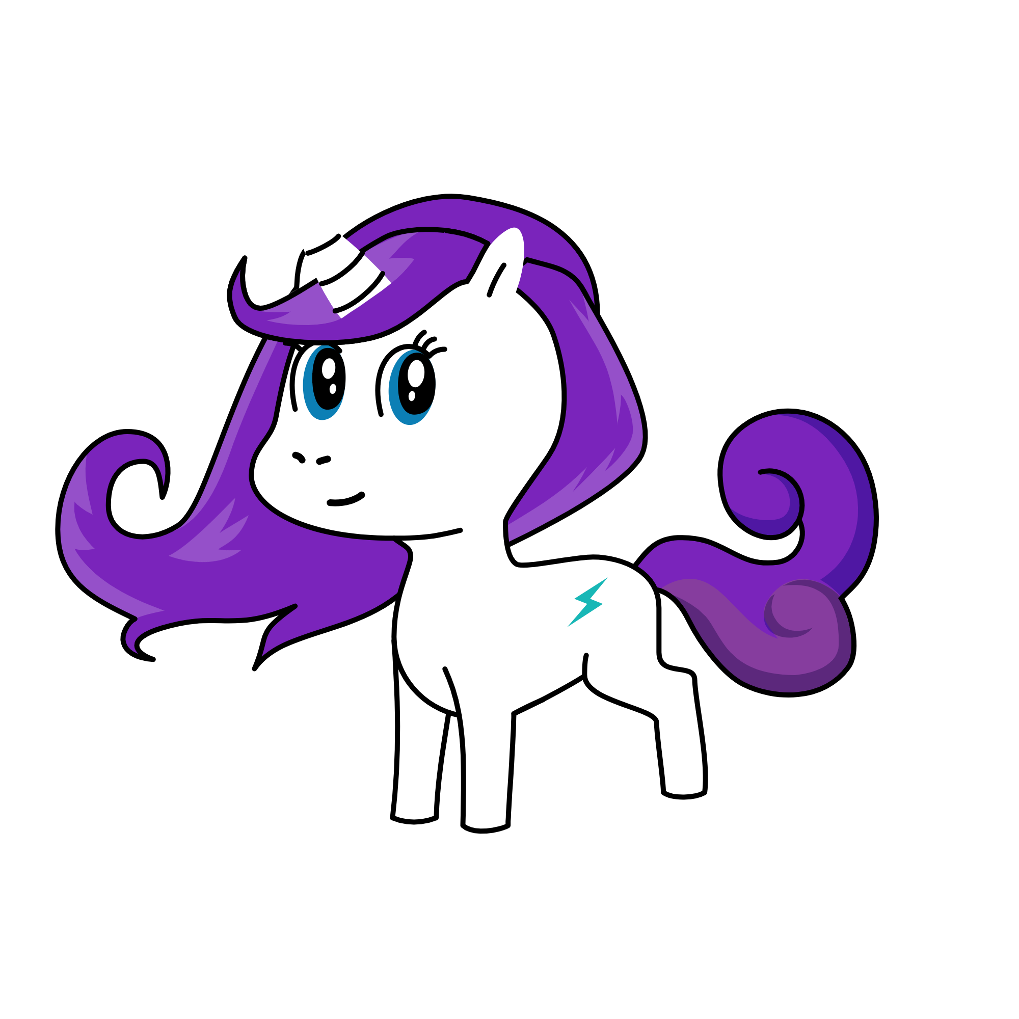 Rarity, the unicorn