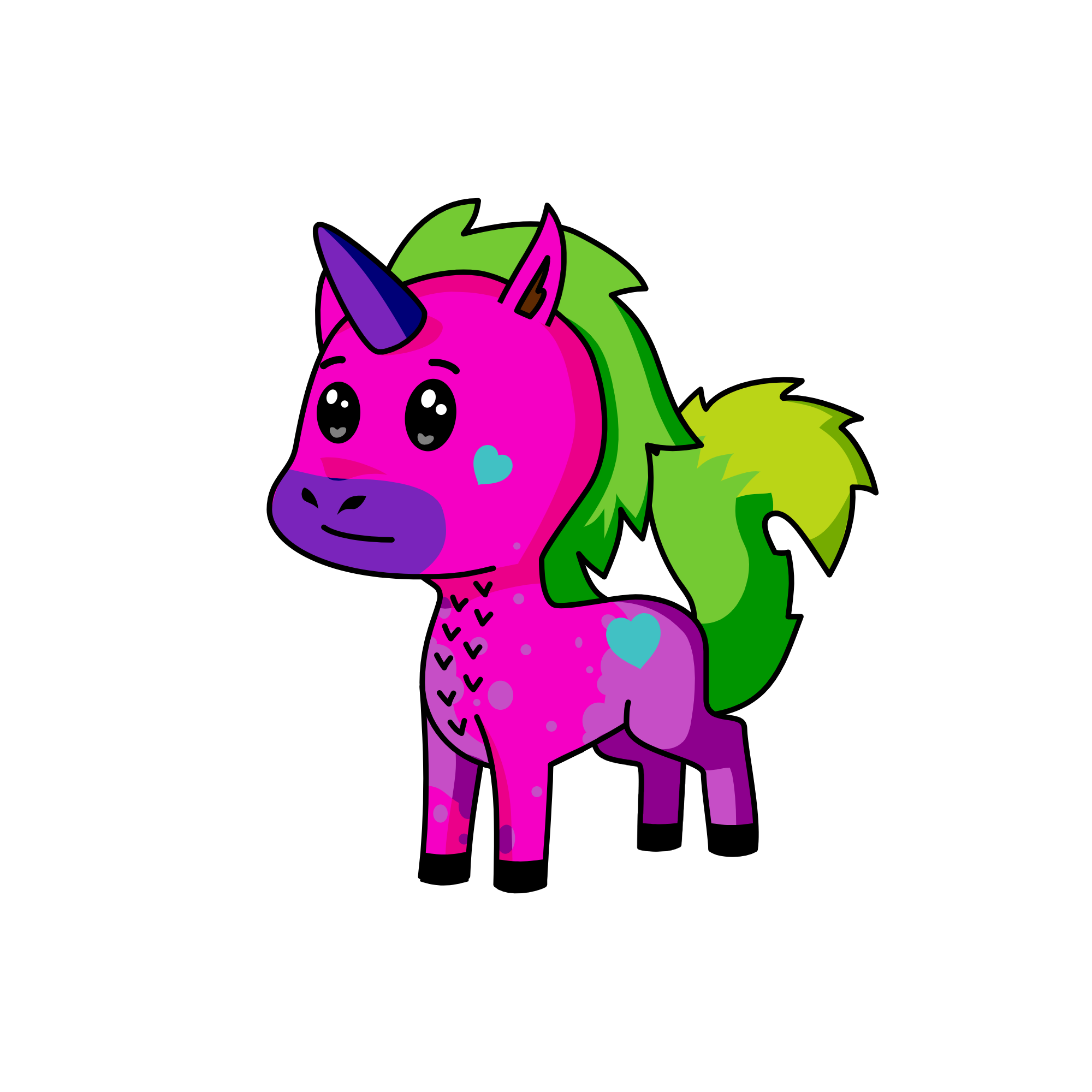 Fuck ass, the unicorn