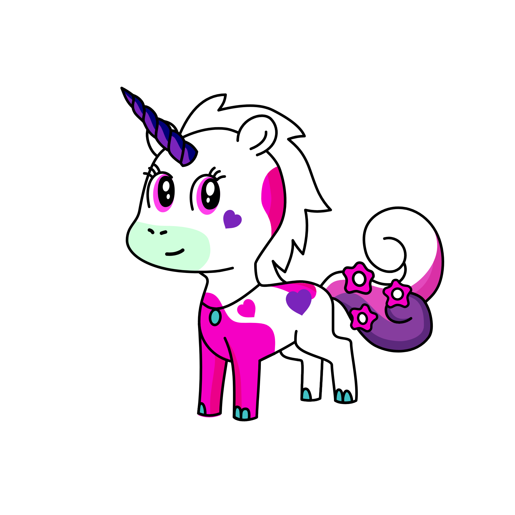 Amber's creation , the unicorn