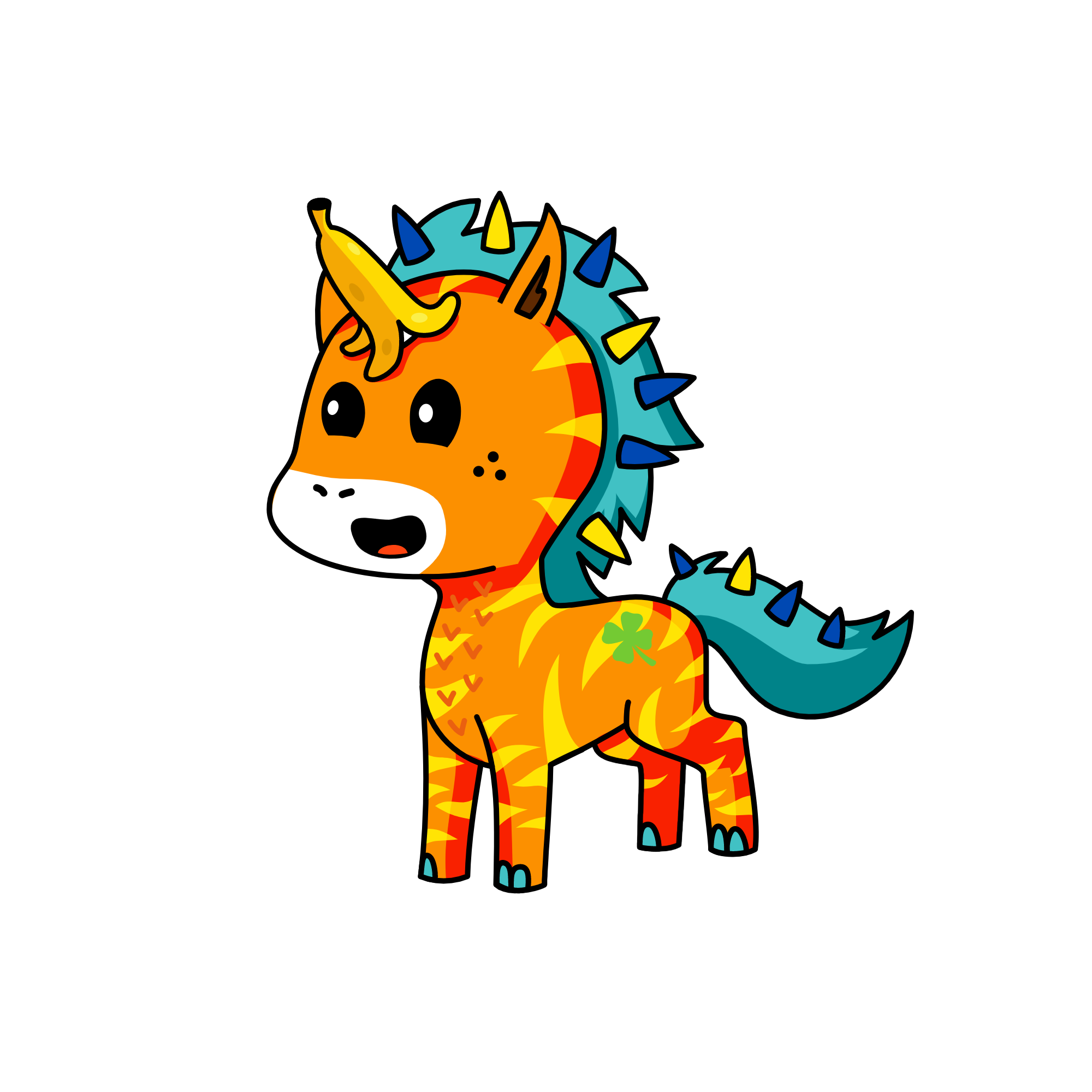 lucky, the unicorn