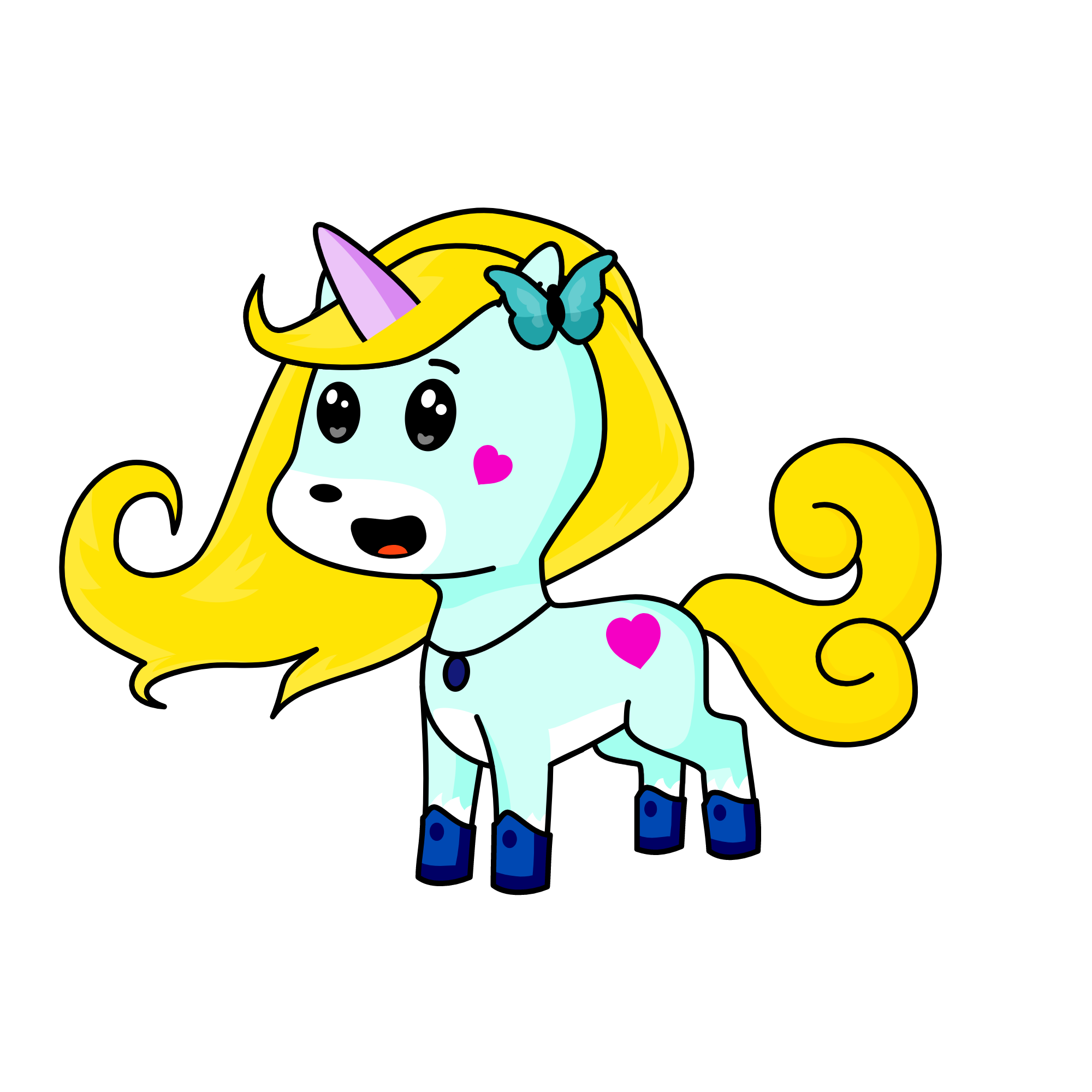 star B <3, the unicorn