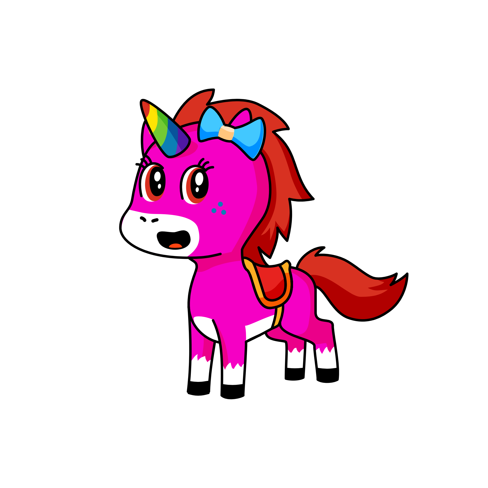 Meety, the unicorn