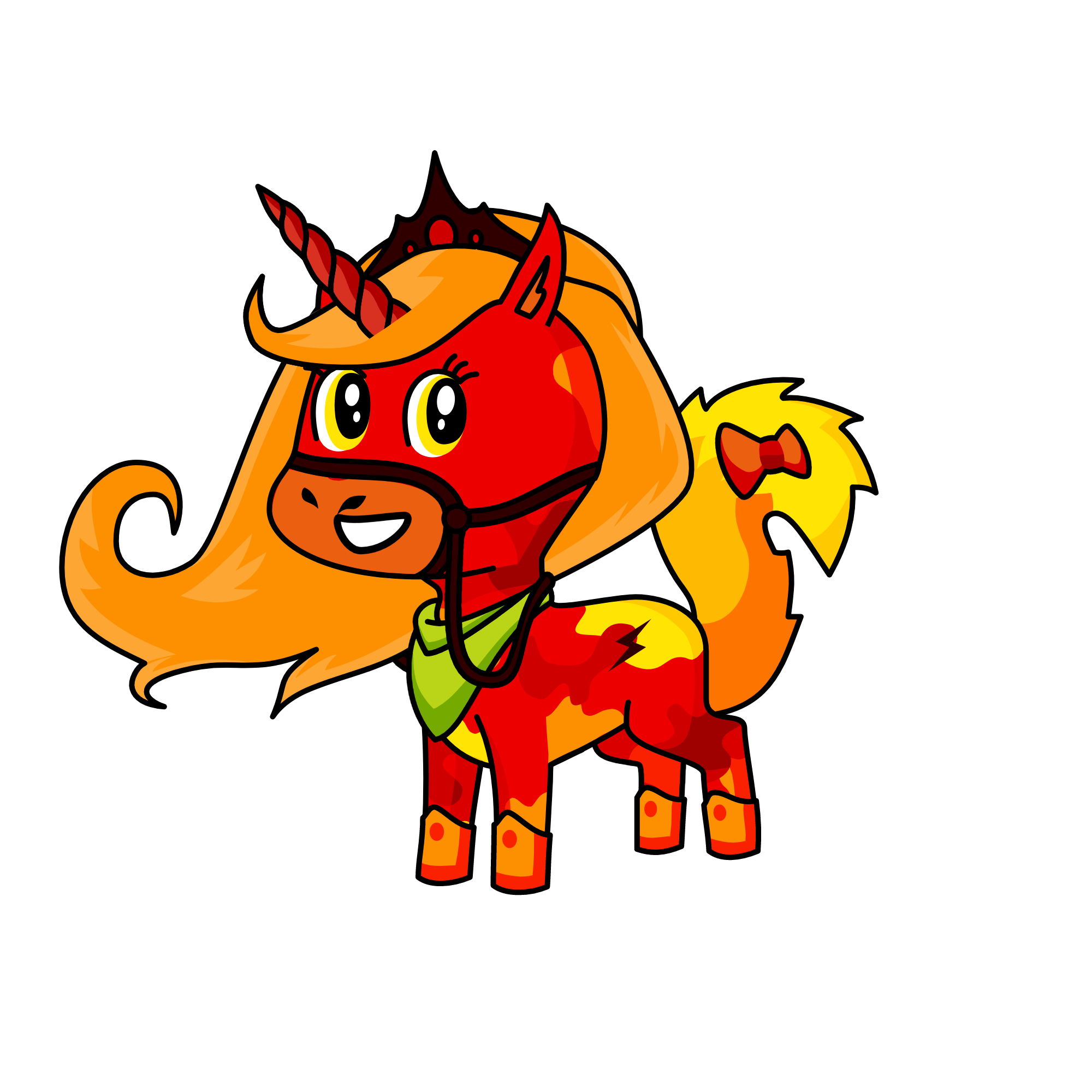 fire, the unicorn