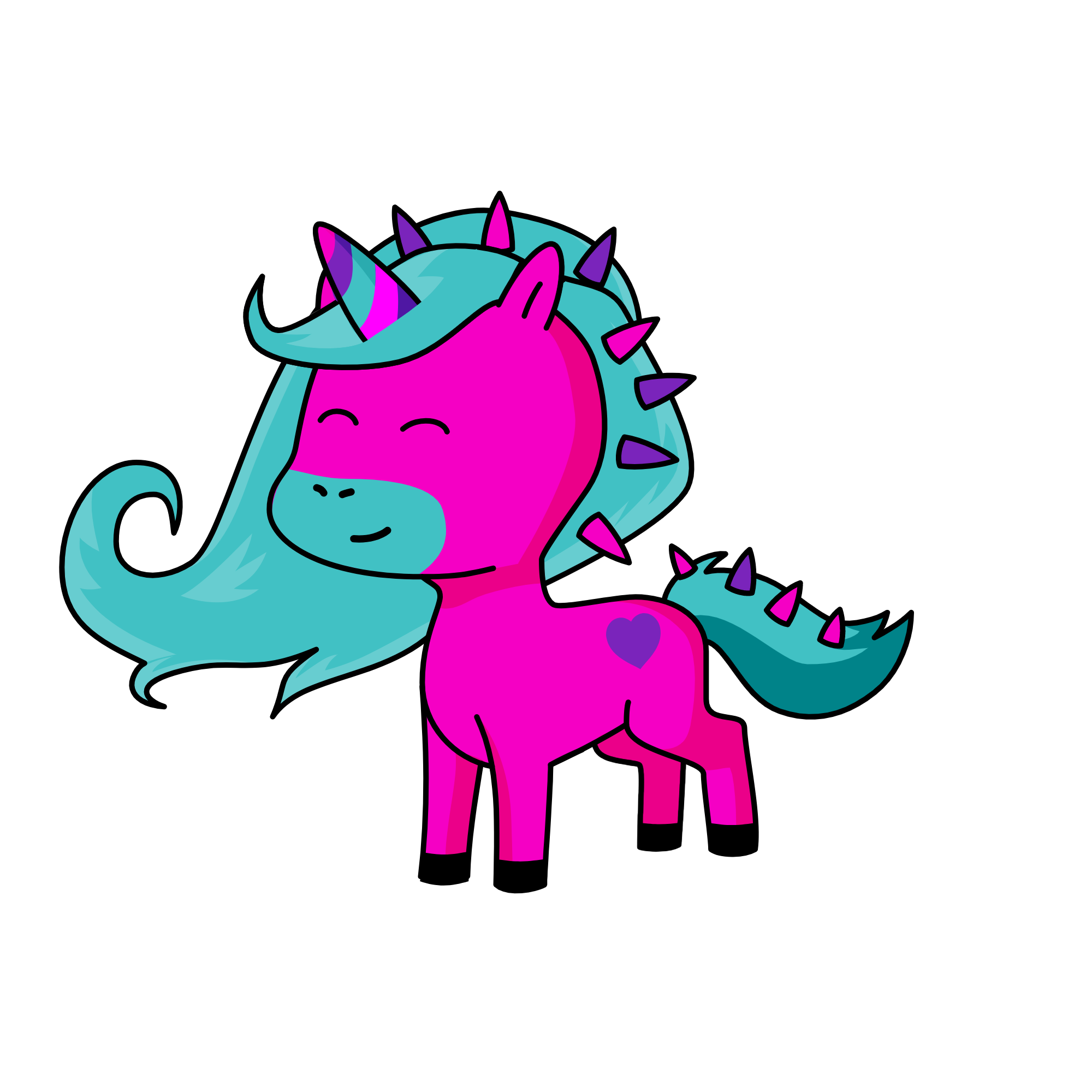 coten candy, the unicorn