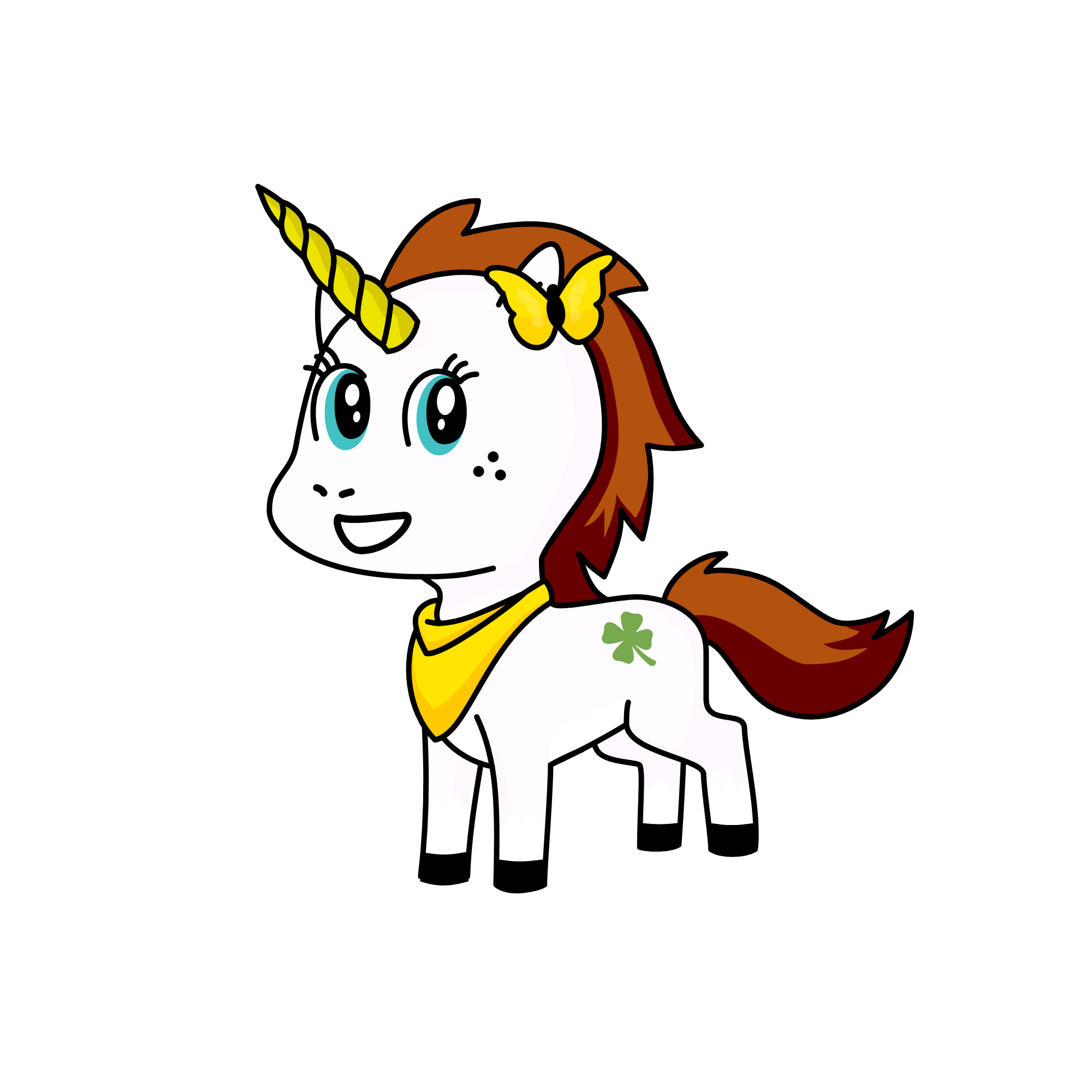 Buttercup, the unicorn