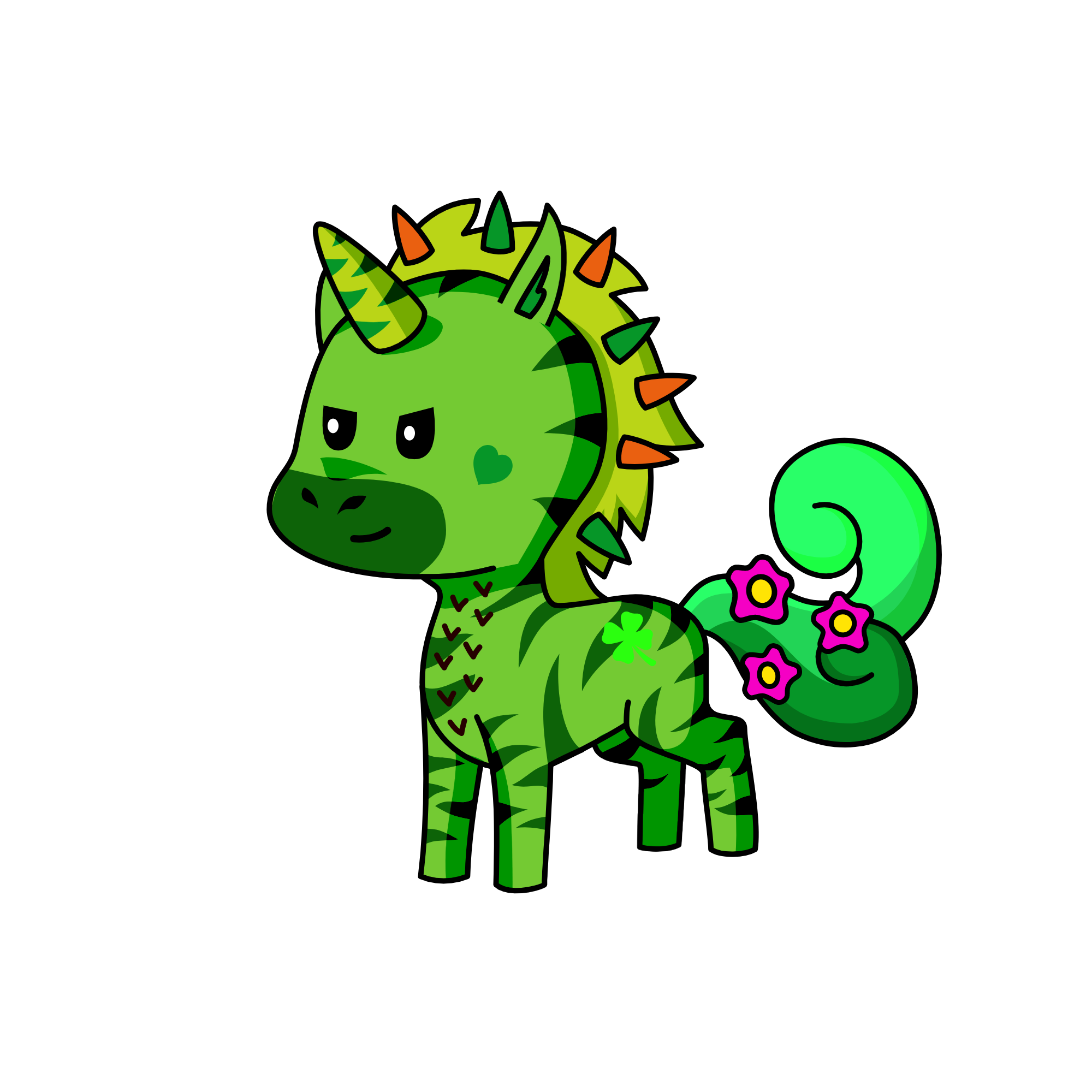 princess of the forest, the unicorn