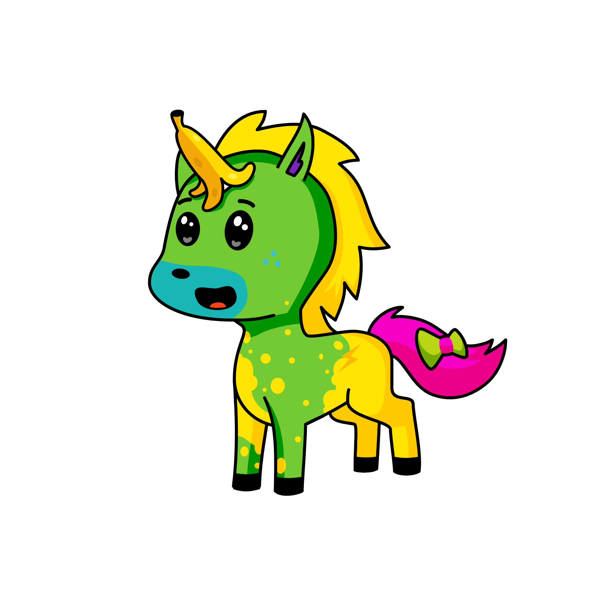 Lovely, the unicorn