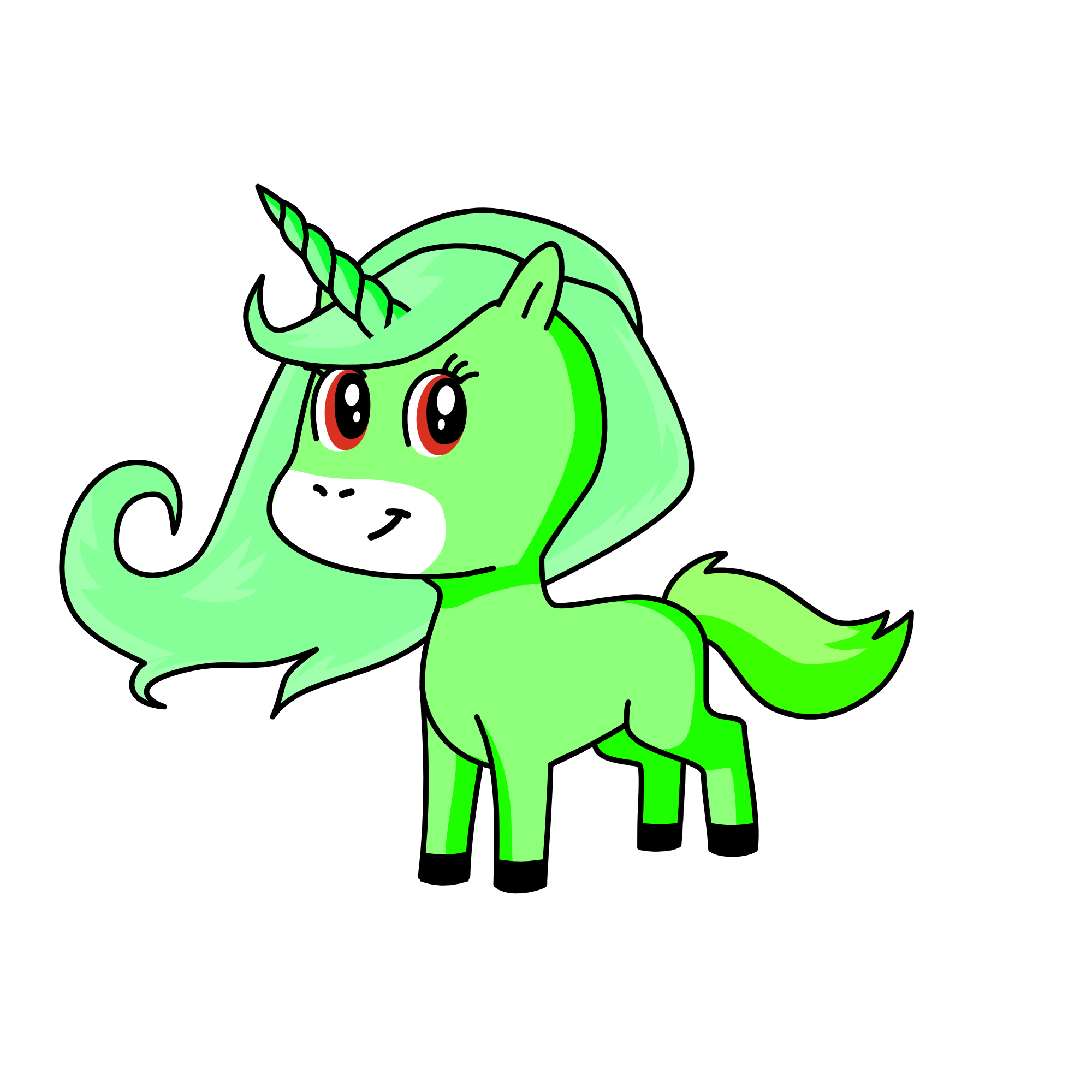 💚grass💚, the unicorn