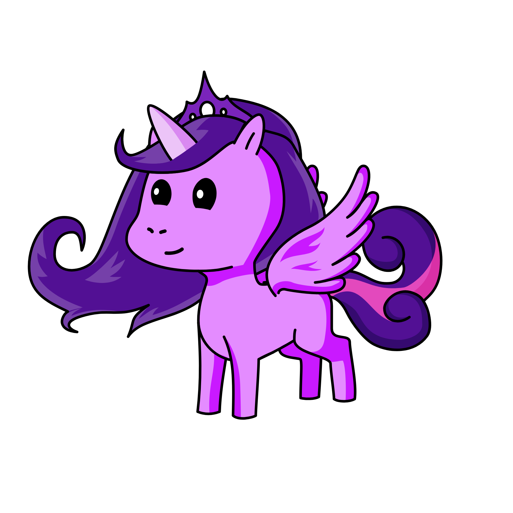 Twilight sparkle, the unicorn