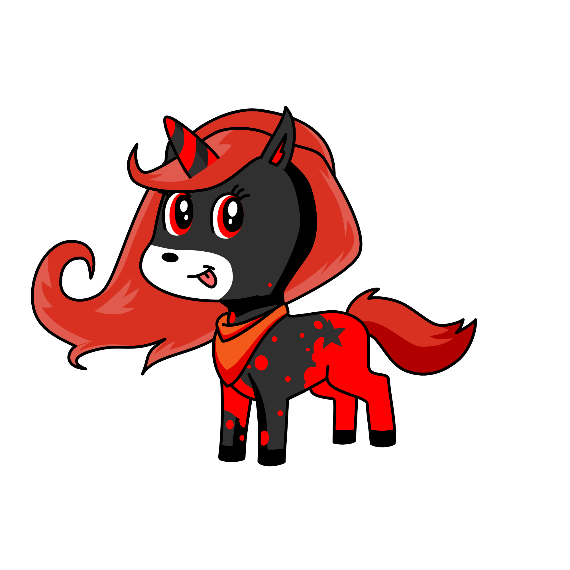❤️Moody🖤, the unicorn
