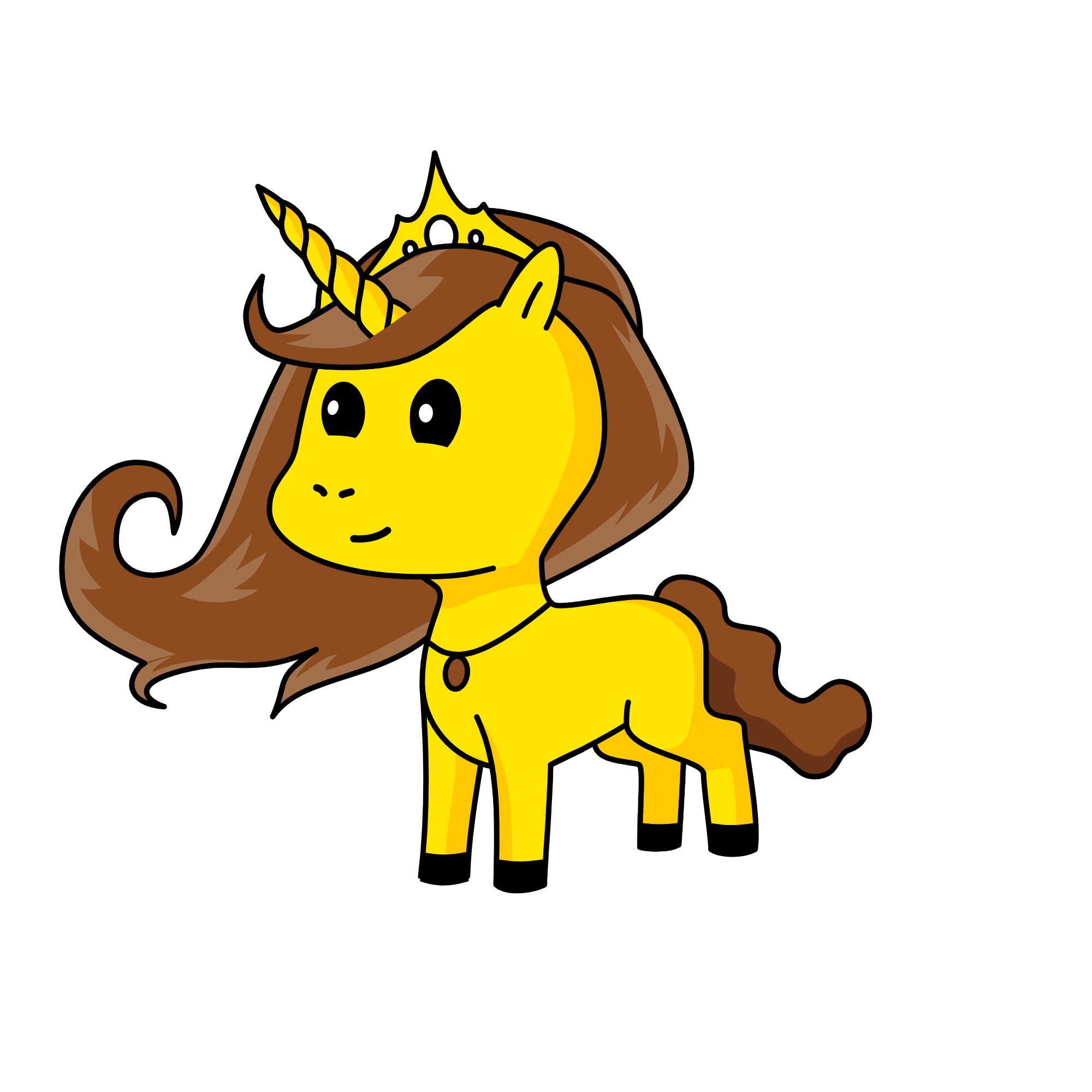 Queen Bee, the unicorn