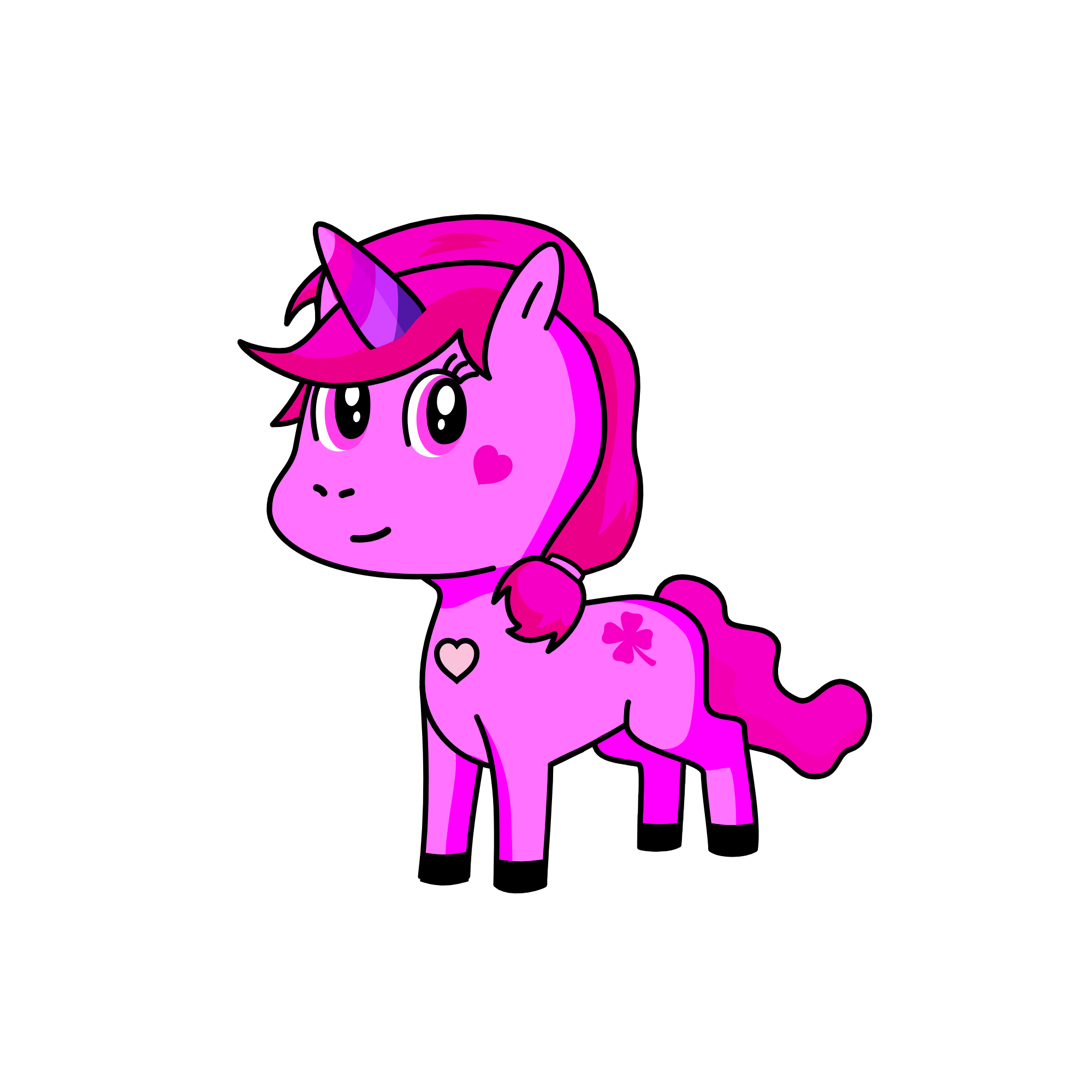 pinky-pie, the unicorn