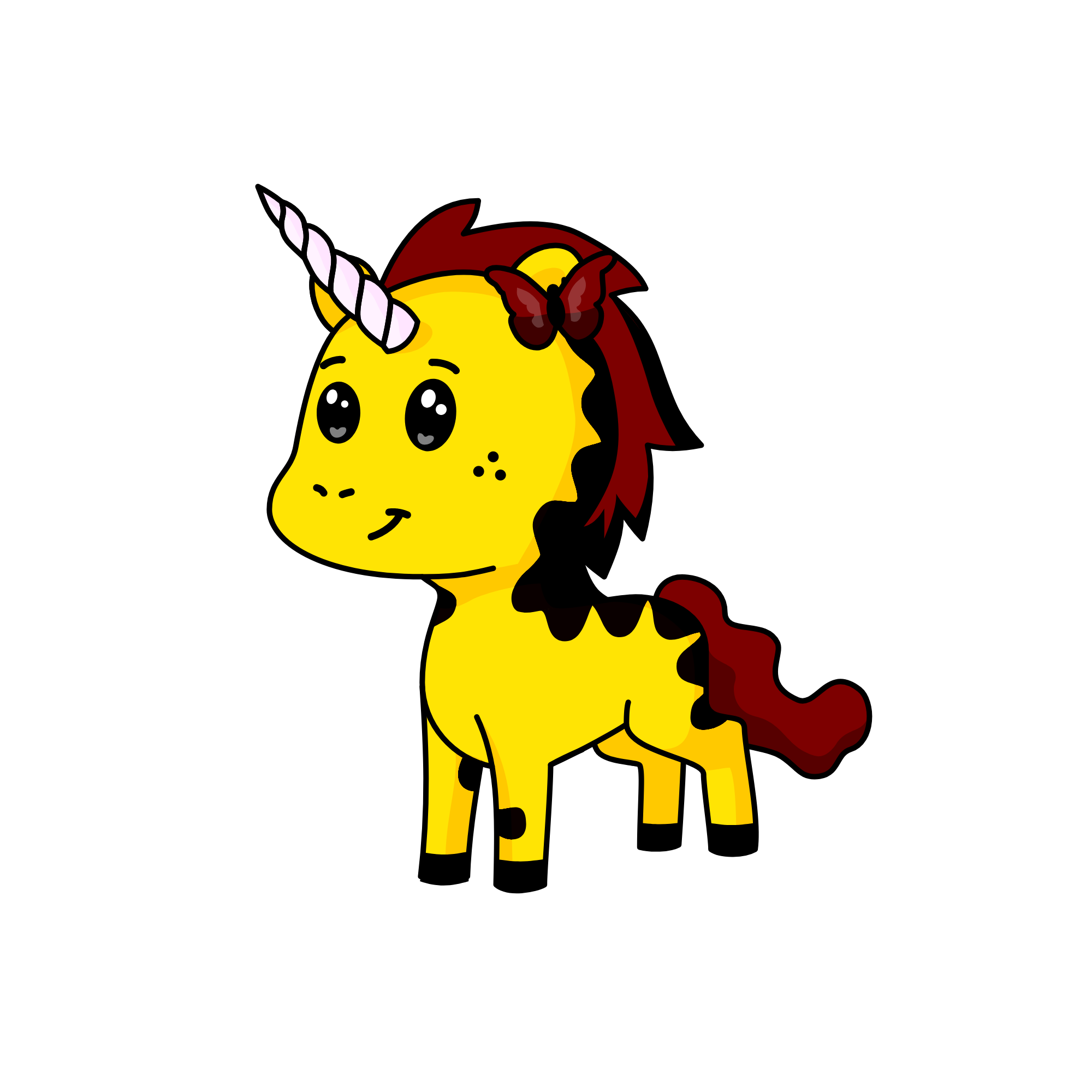 Popper, the unicorn