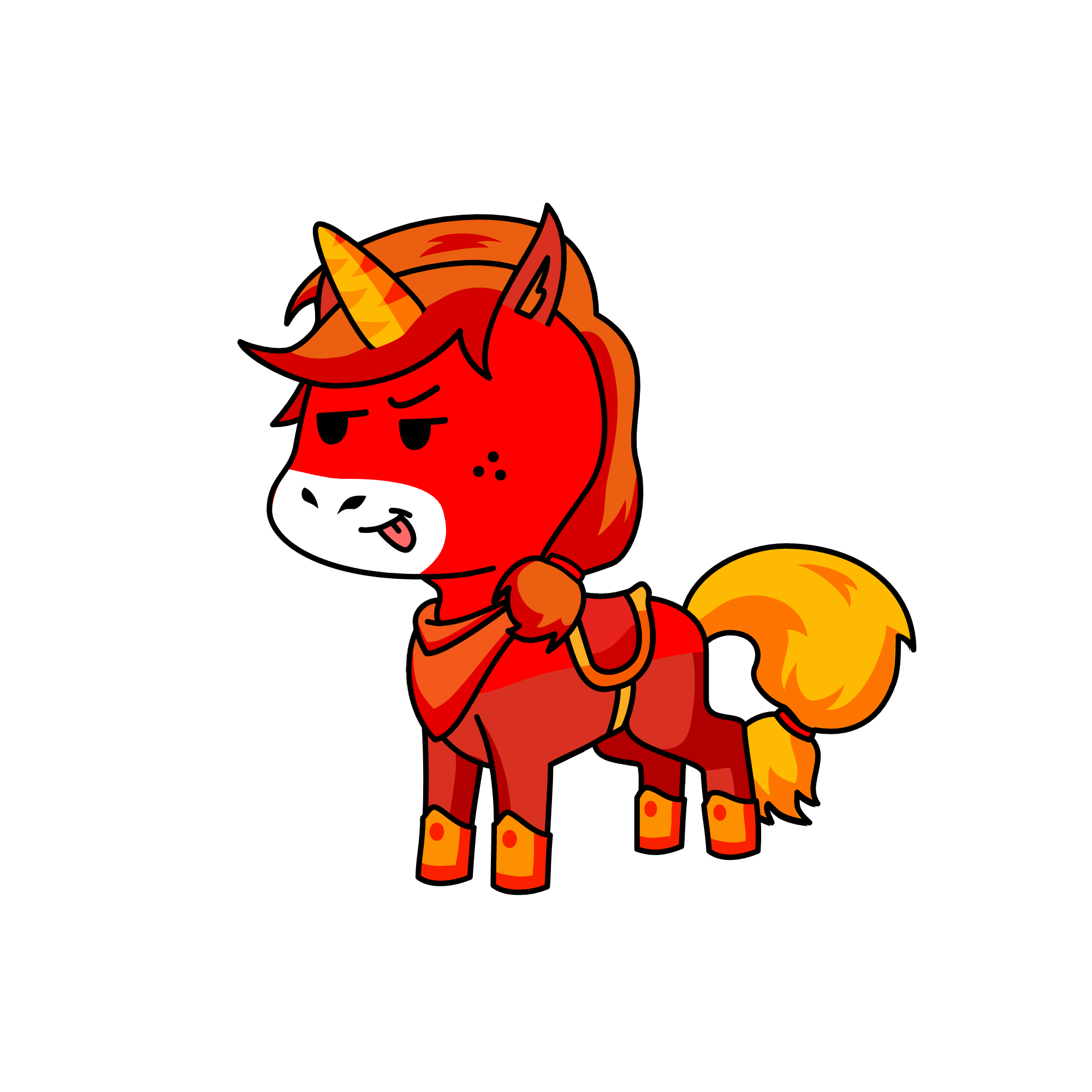 fire, the unicorn
