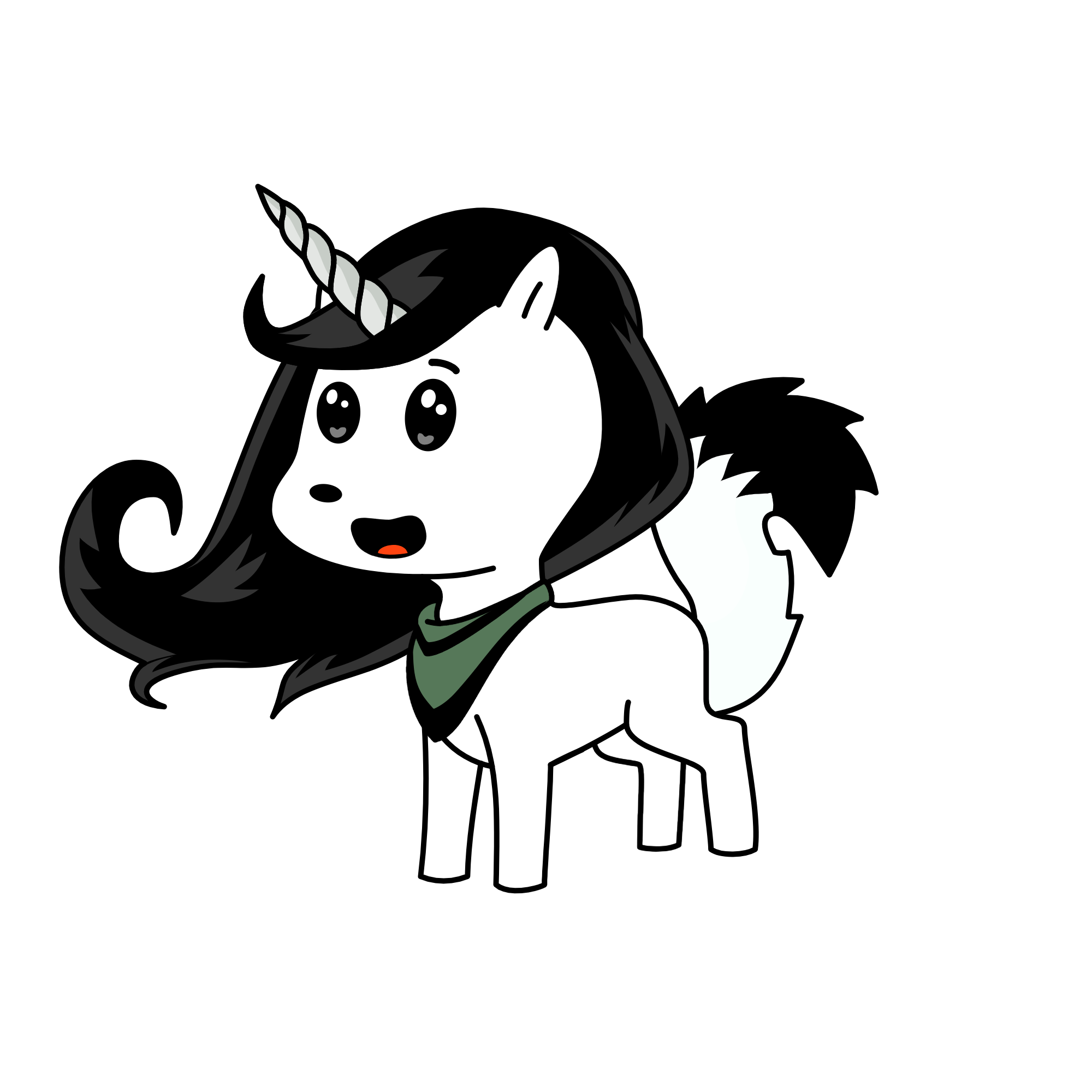 flake, the unicorn