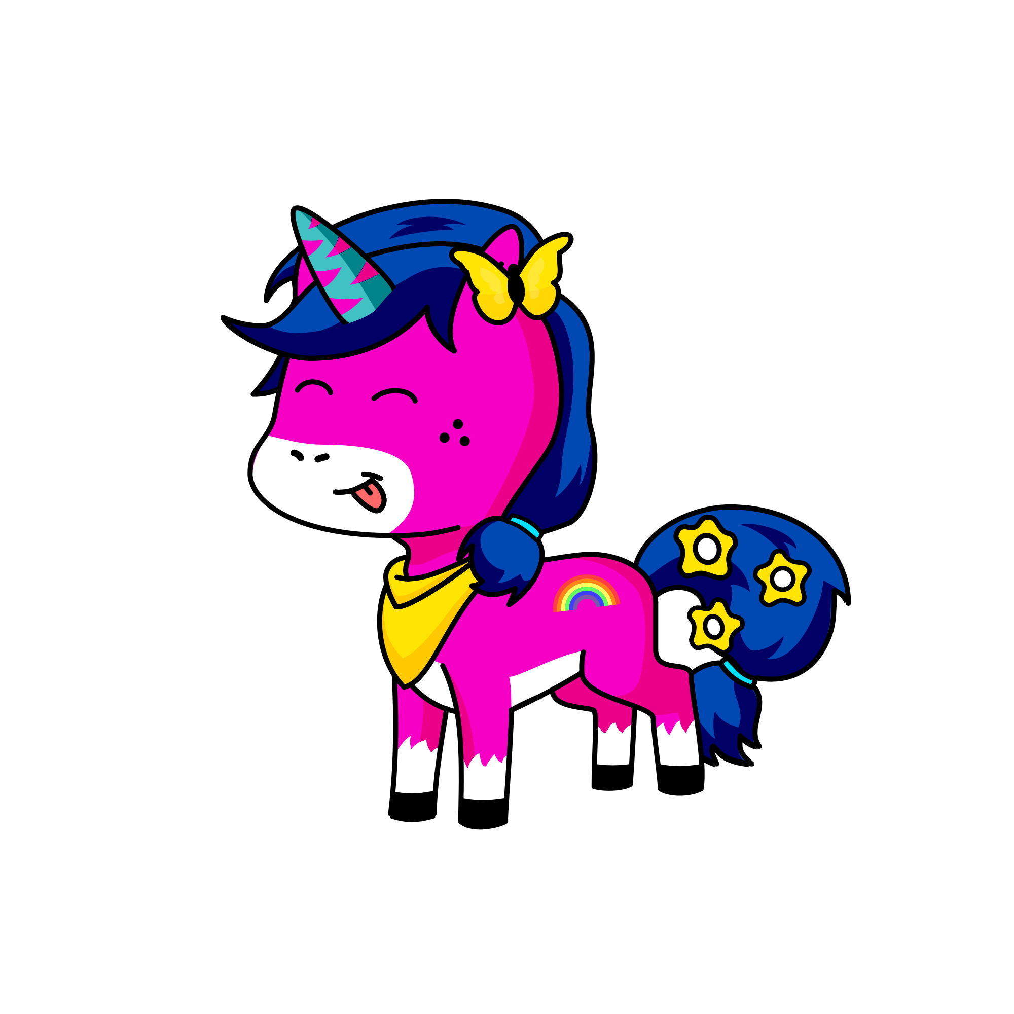Lovely, the unicorn