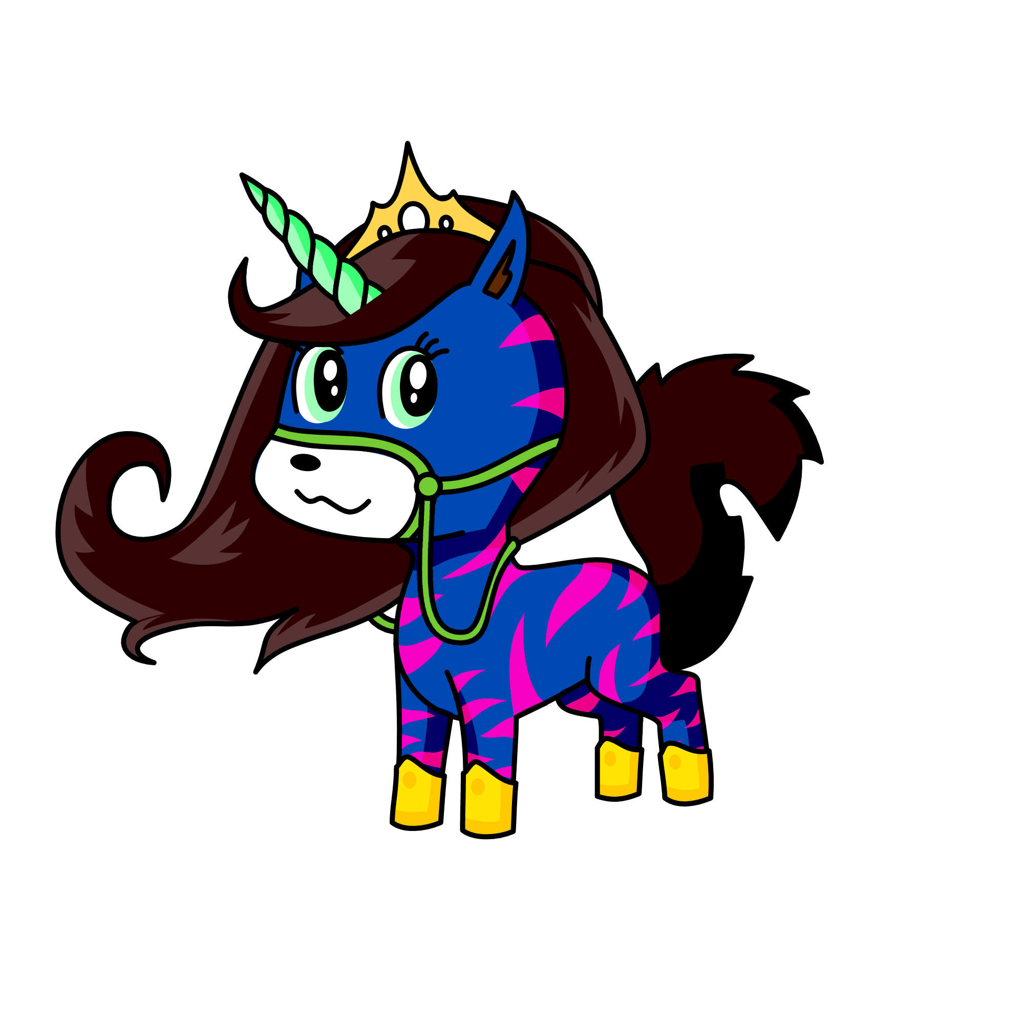💙snow🤍, the unicorn