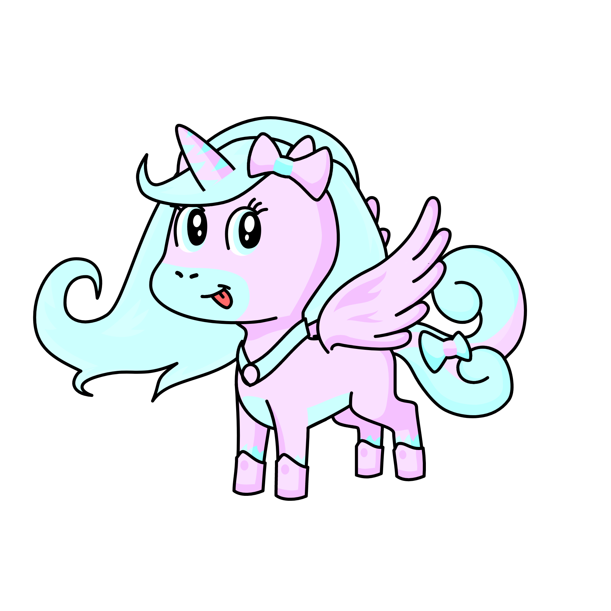 candy floss, the unicorn
