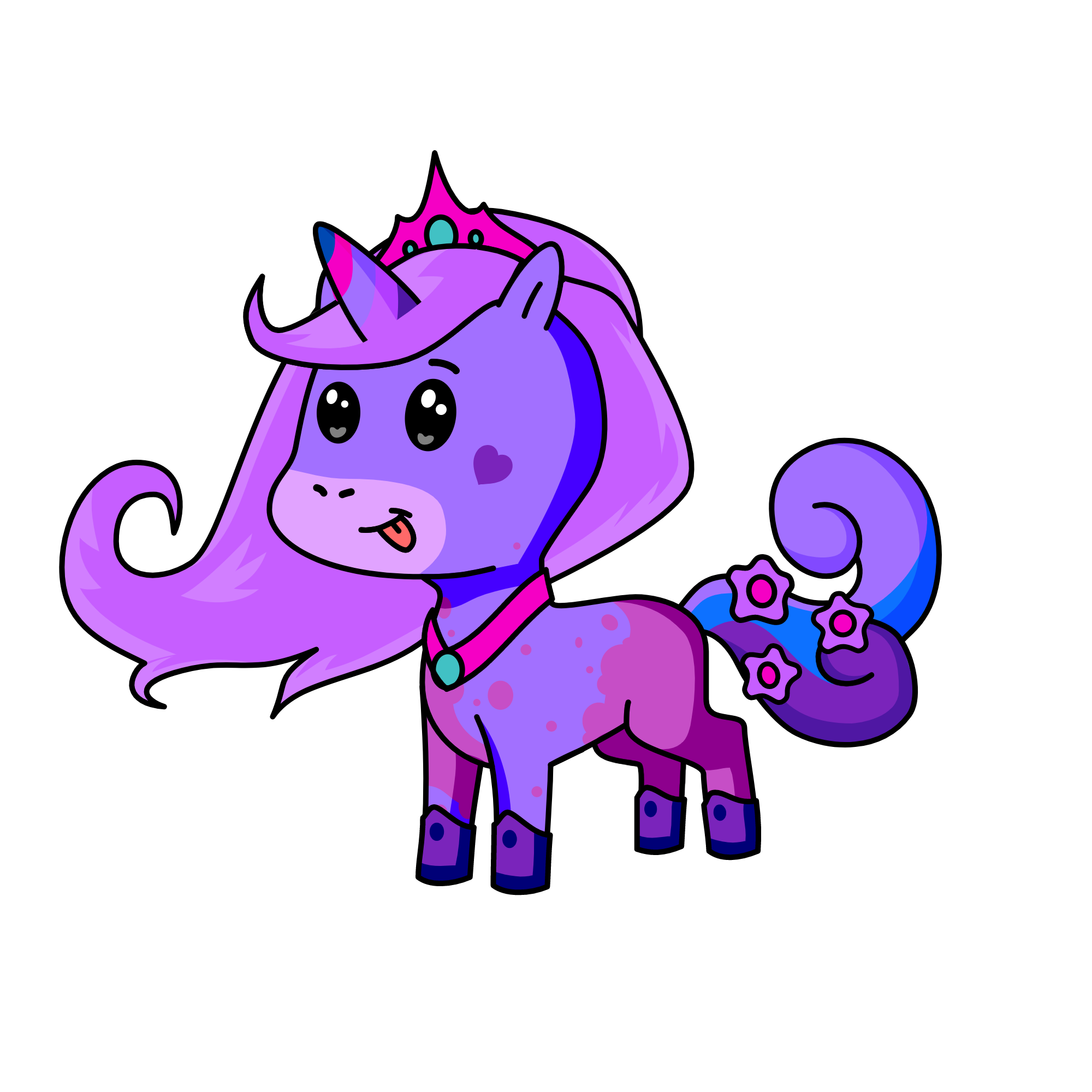 Luna, the unicorn