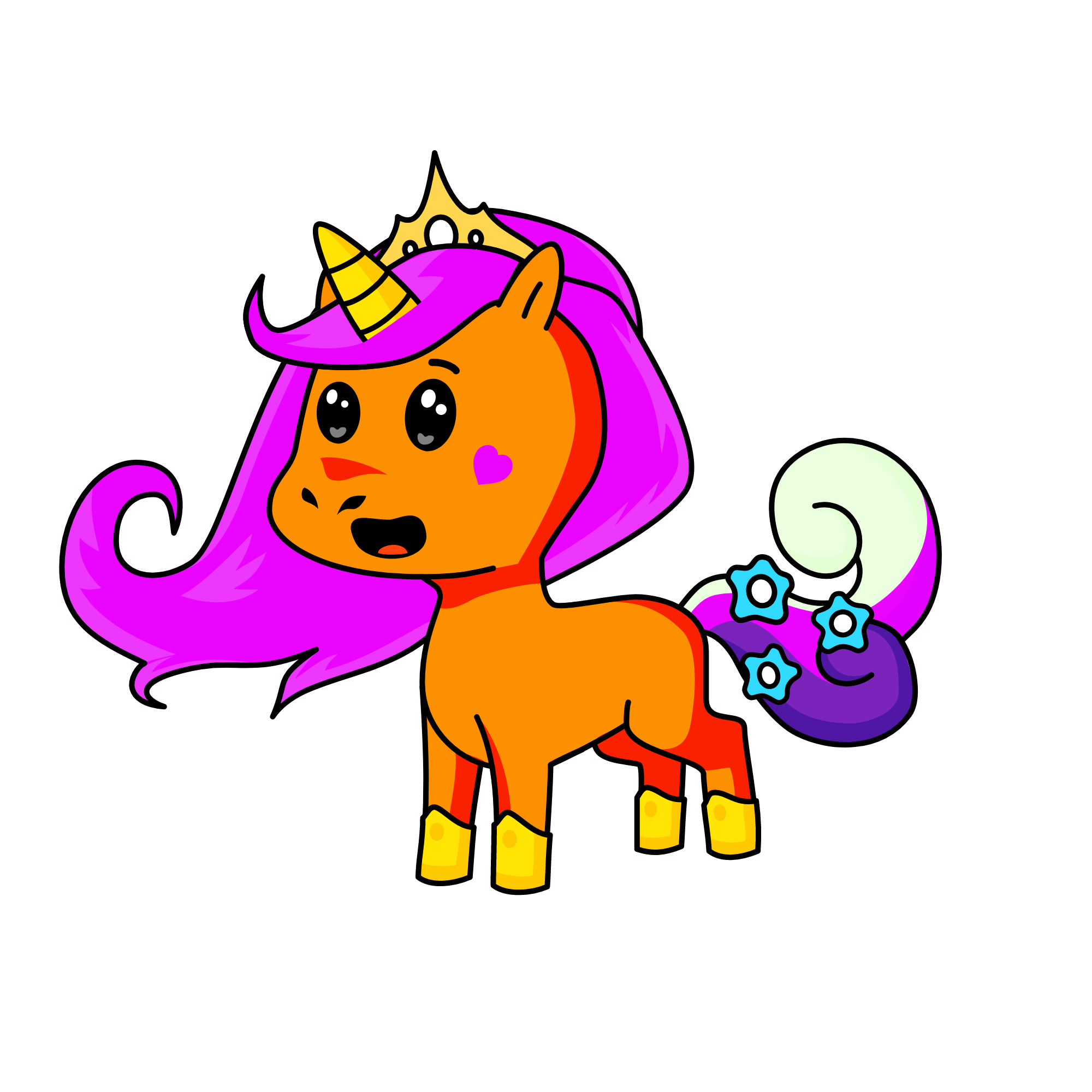 Amelia, the unicorn