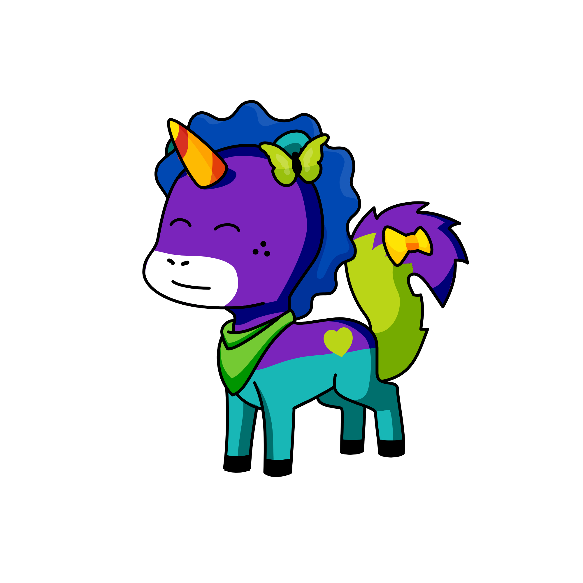 scurcy , the unicorn
