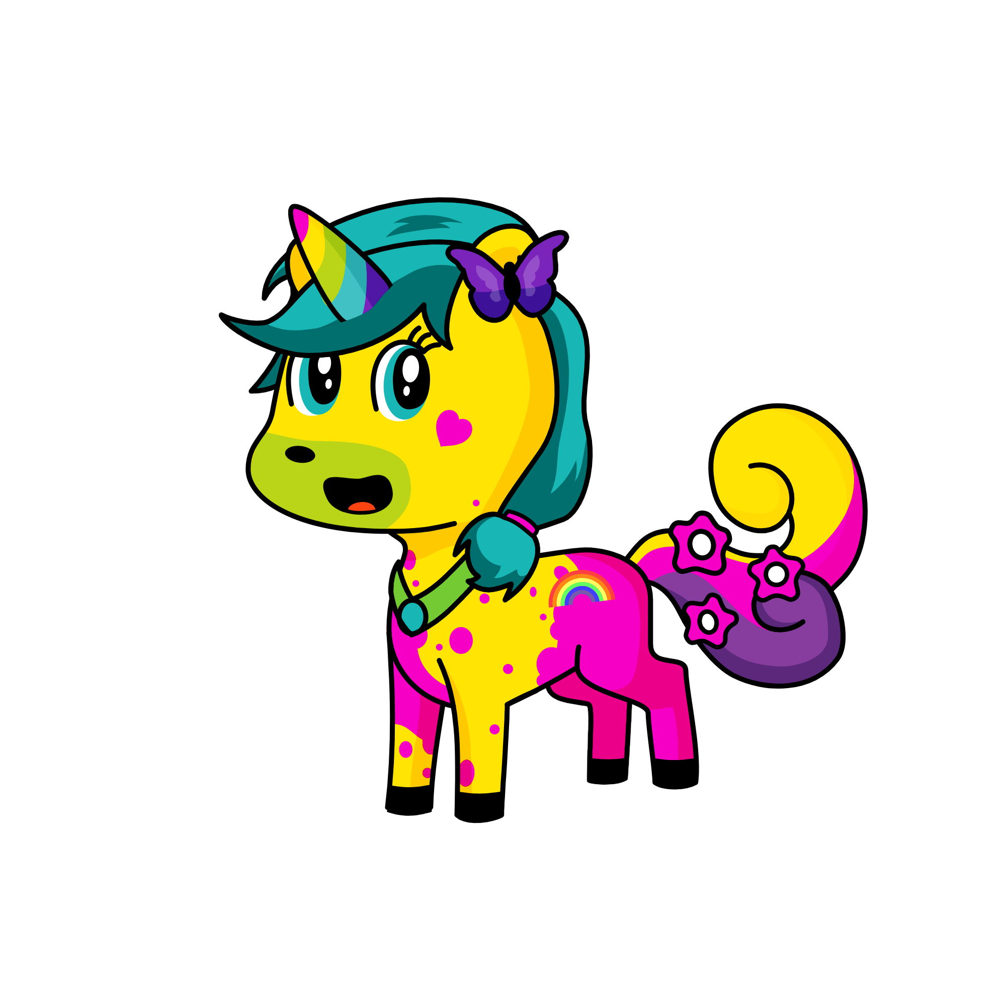 PRETY, the unicorn