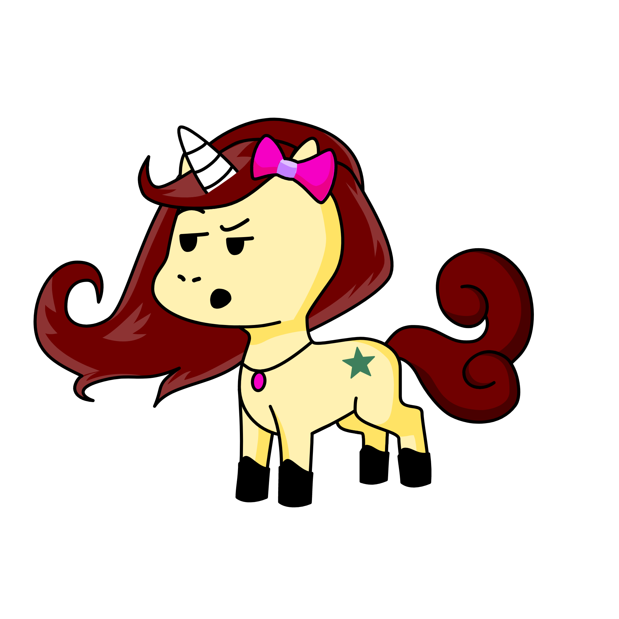 the misunderstood human unicorn, the unicorn