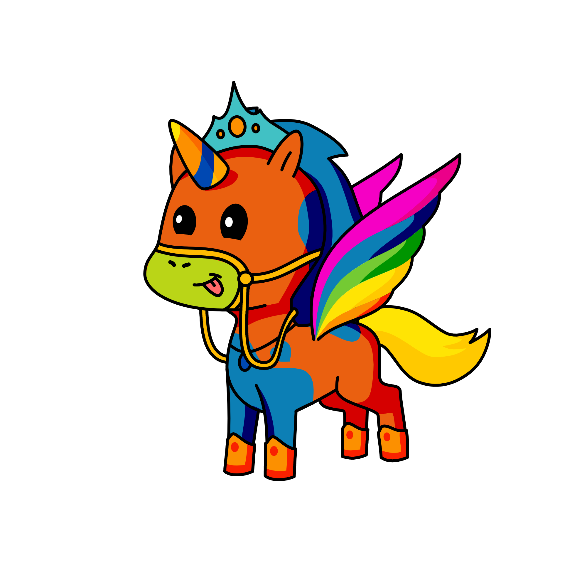 ran, the unicorn