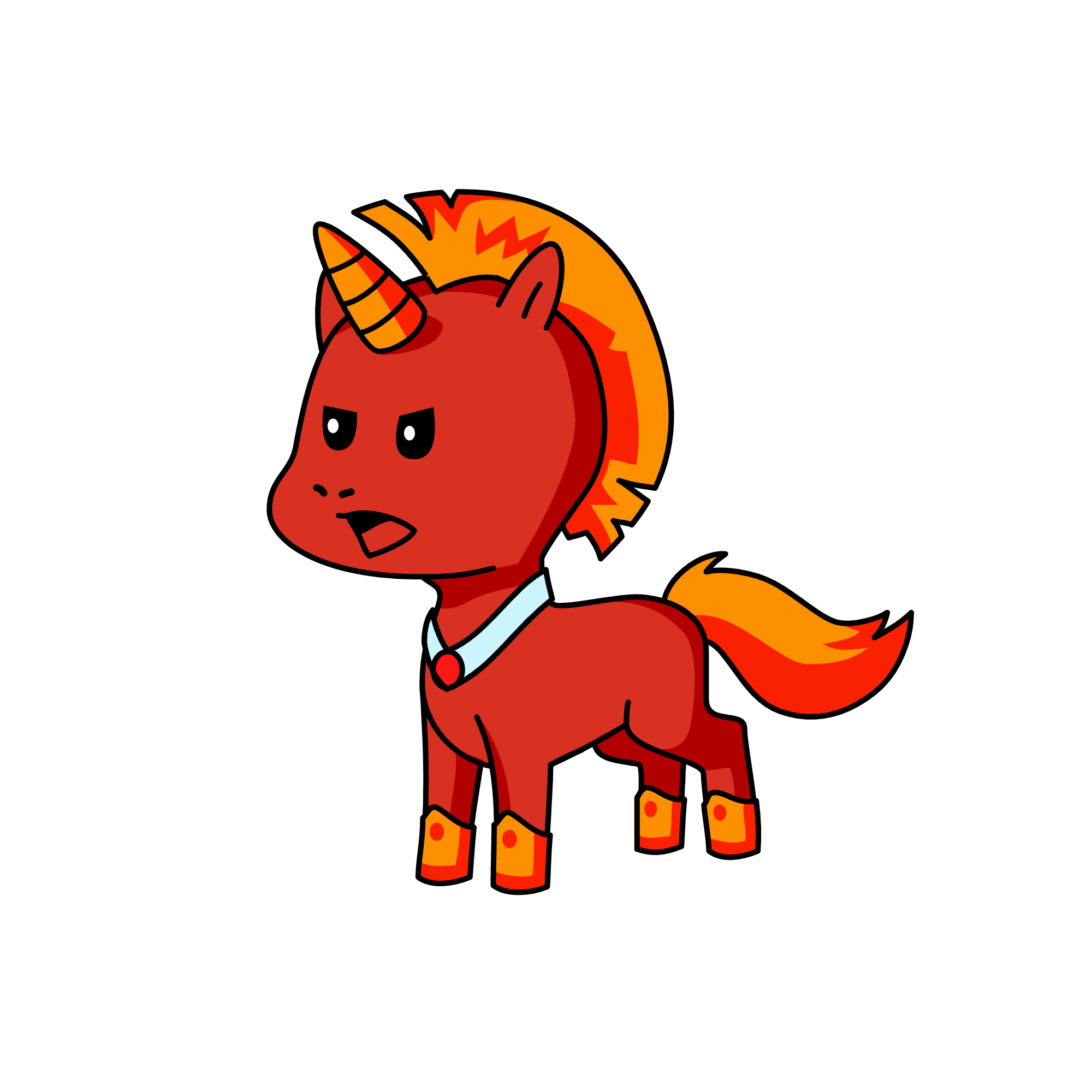 anger, the unicorn