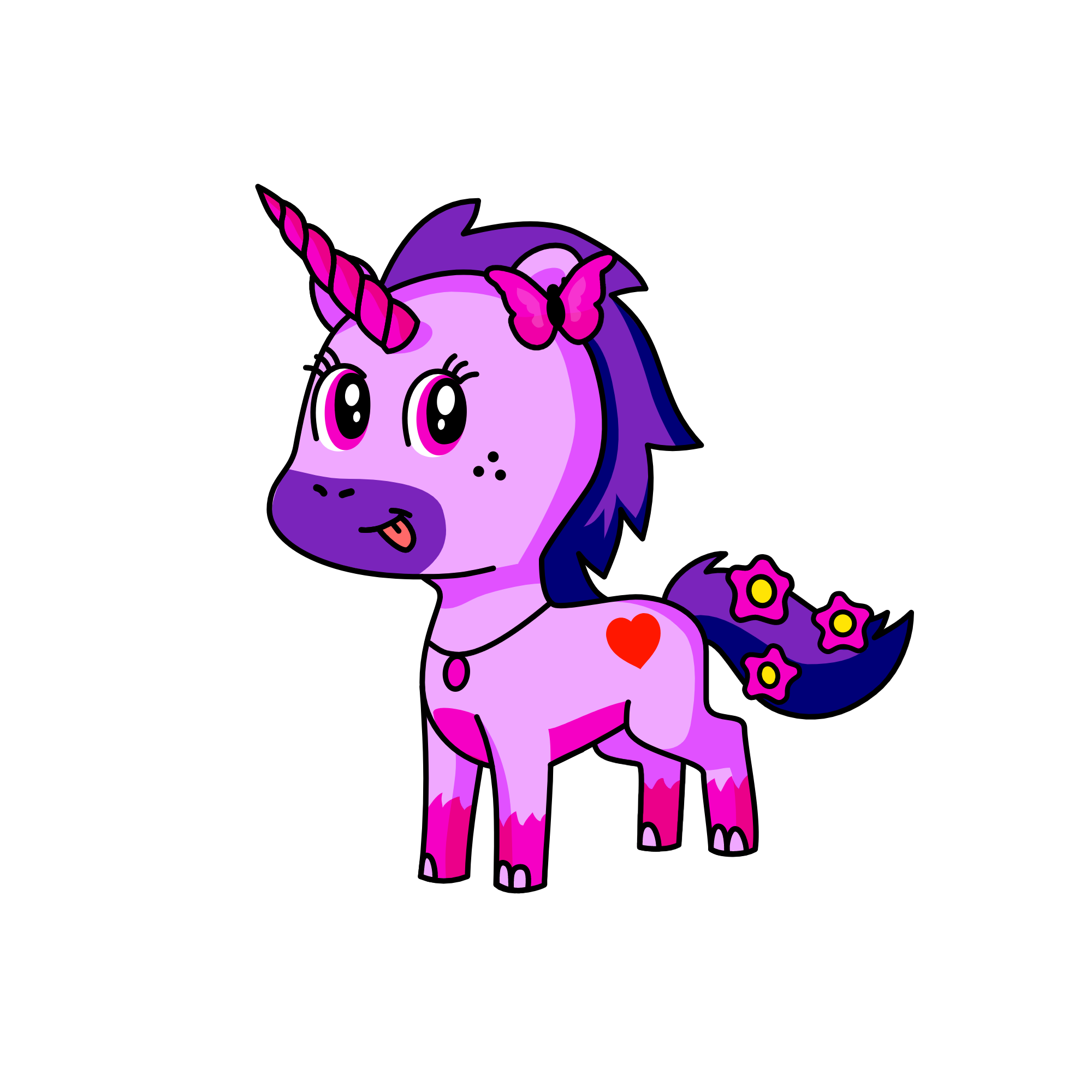 Celestia, the unicorn