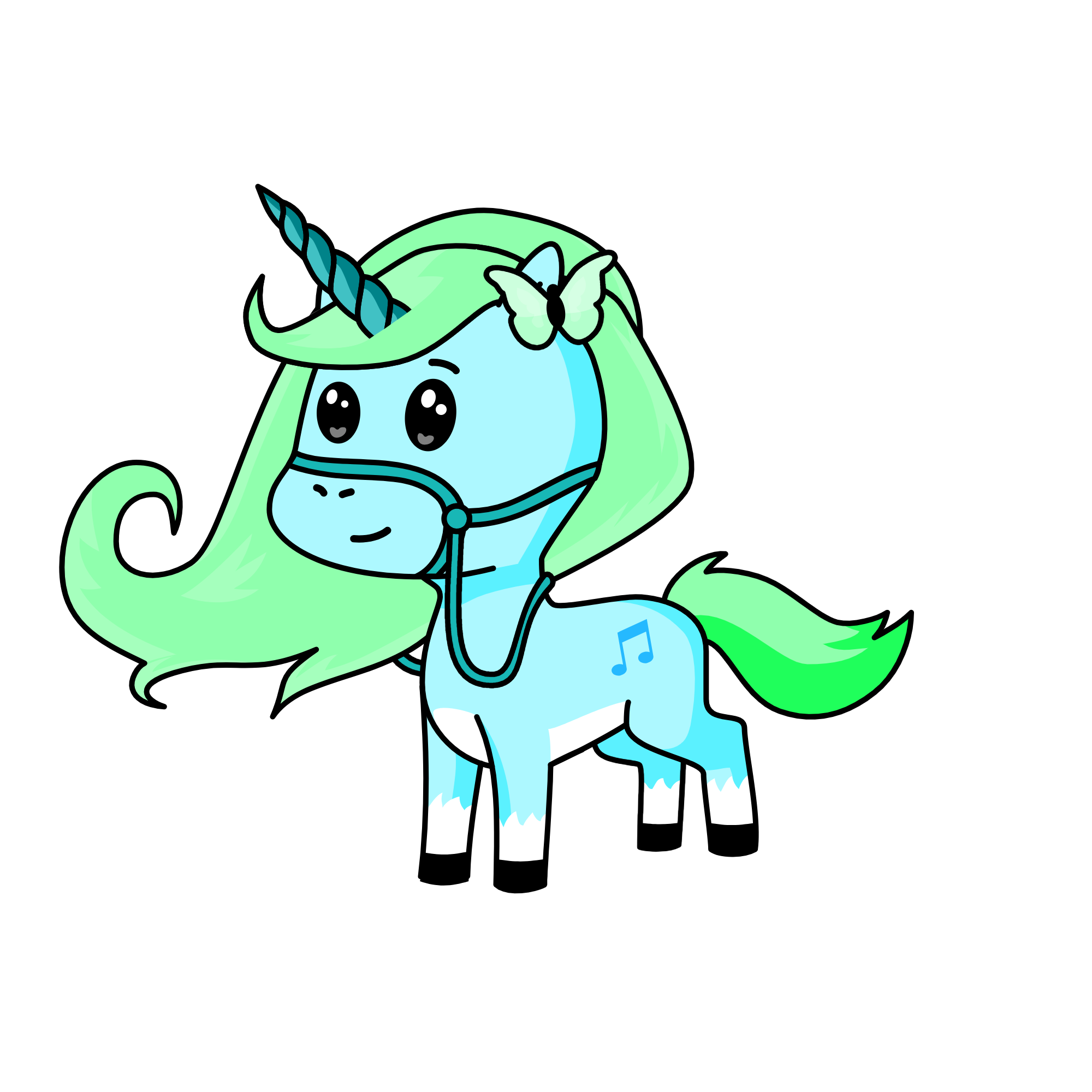 WINTY SNOW/WINTER SNOW, the unicorn