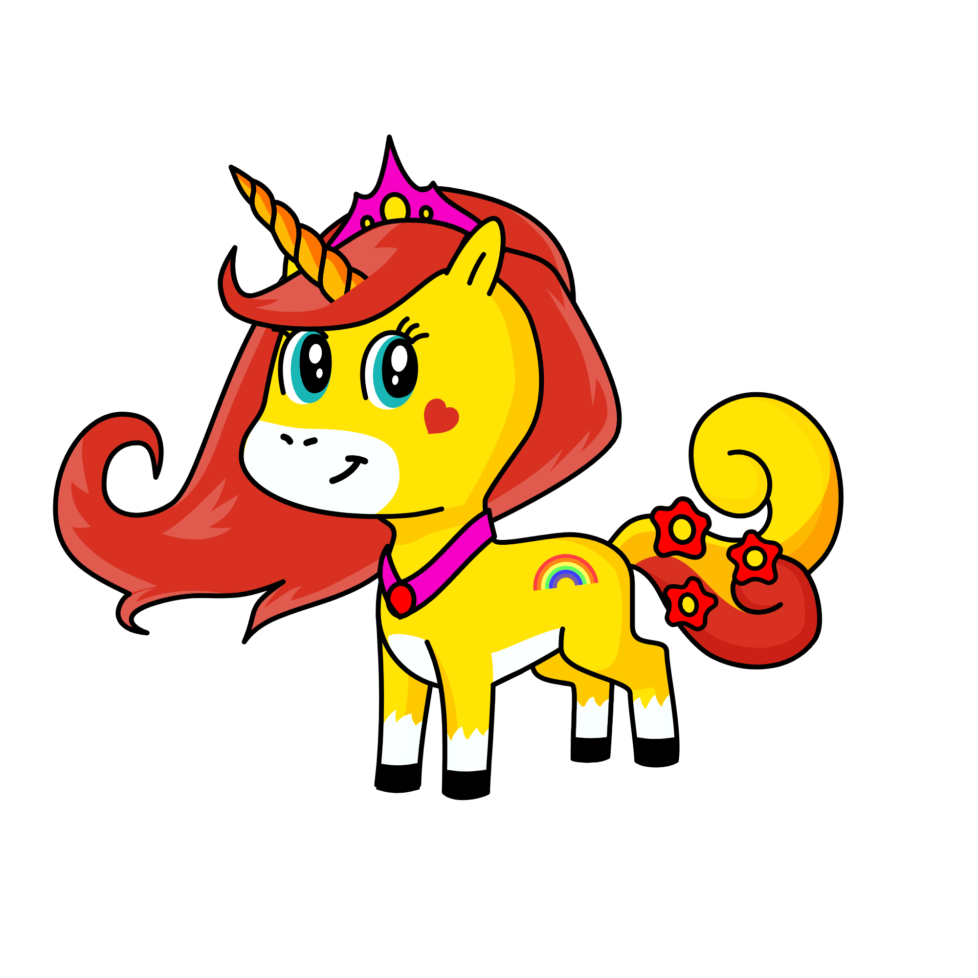 queen of clouds, the unicorn