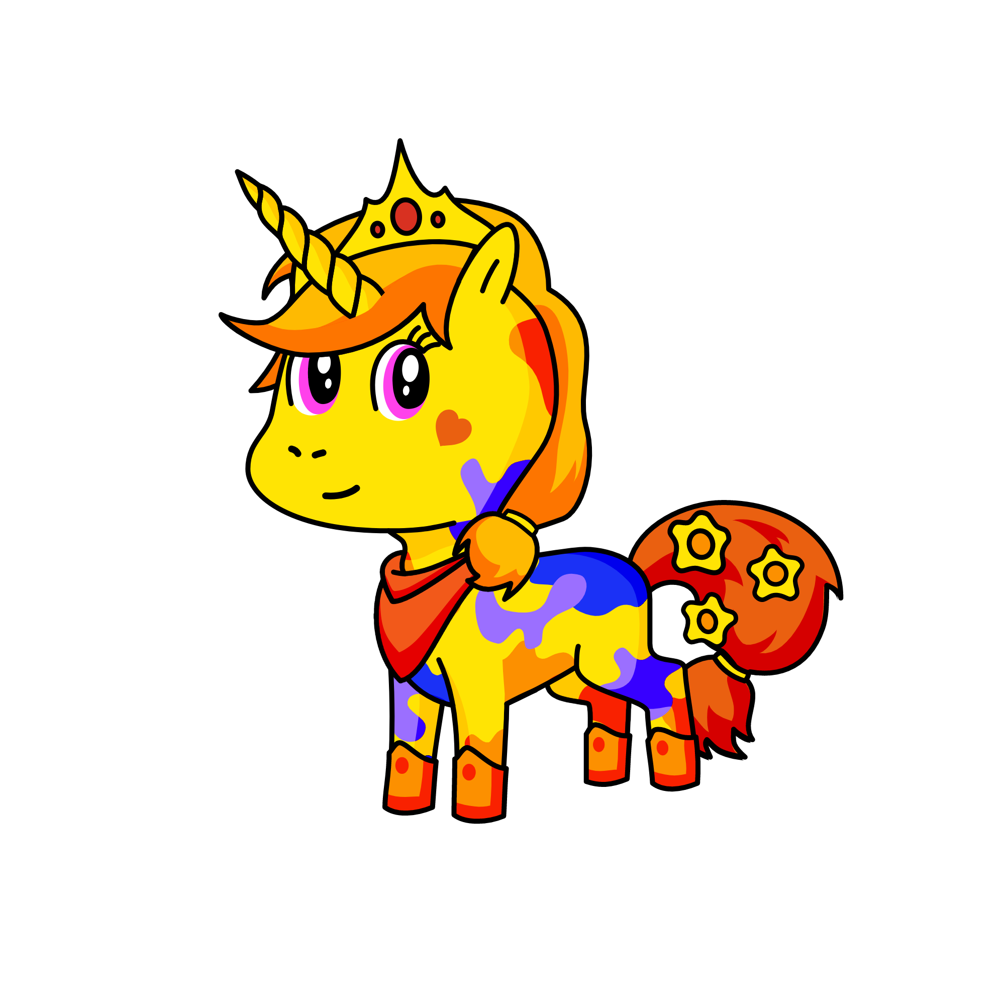 Princess Starflare, the unicorn