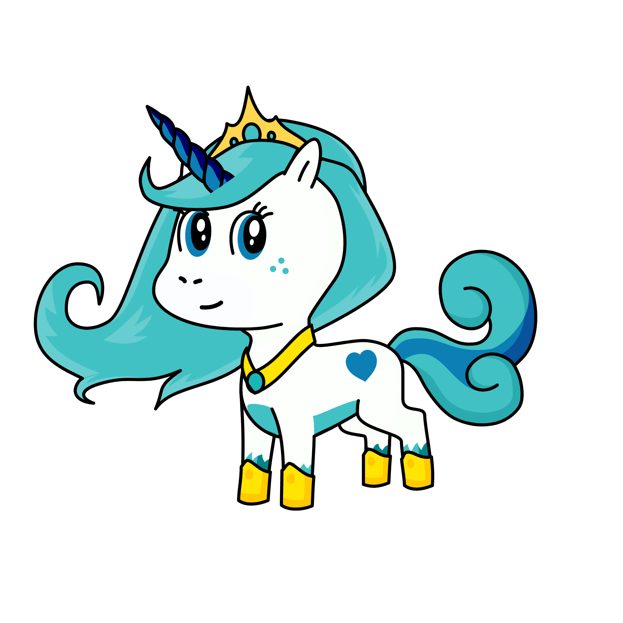 Sky, the unicorn